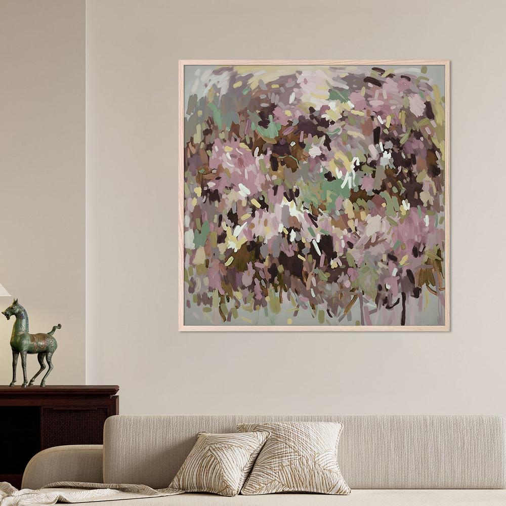 Vibrant Floral Abstract, Style A-by-Edie-wall-art-print-canvas-poster-framed-Gioia