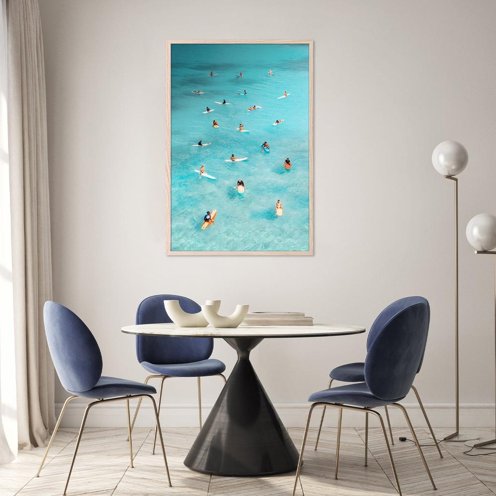 Waiting For Waves-by-Gal Pittel-wall-art-print-canvas-poster-framed-Gioia
