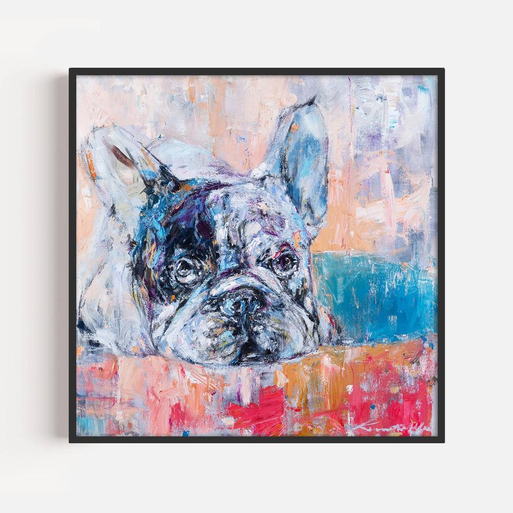 Walkies, walk me…now-by-Kenneth WH Lee-wall-art-print-canvas-poster-framed-Gioia