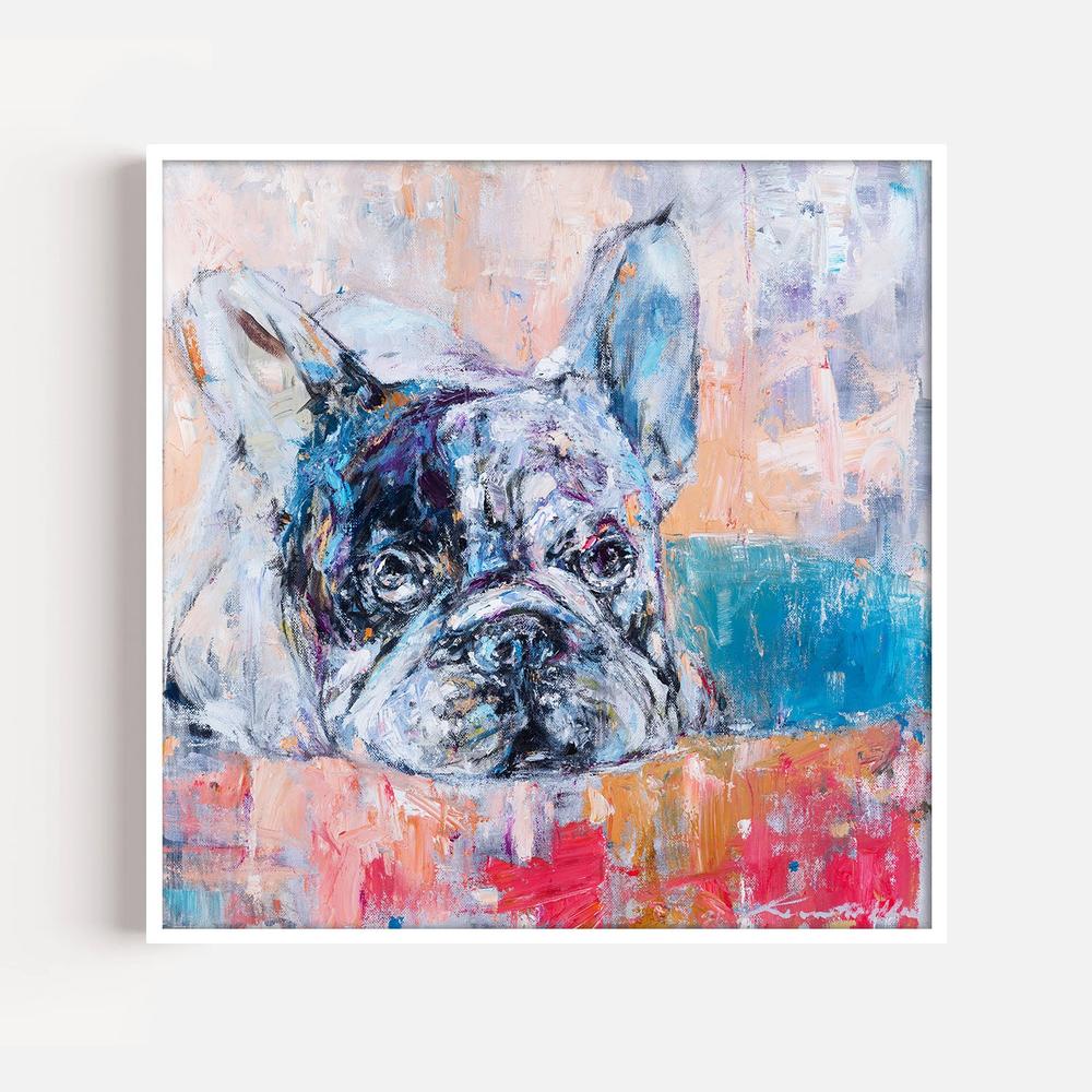 Walkies, walk me…now-by-Kenneth WH Lee-wall-art-print-canvas-poster-framed-Gioia