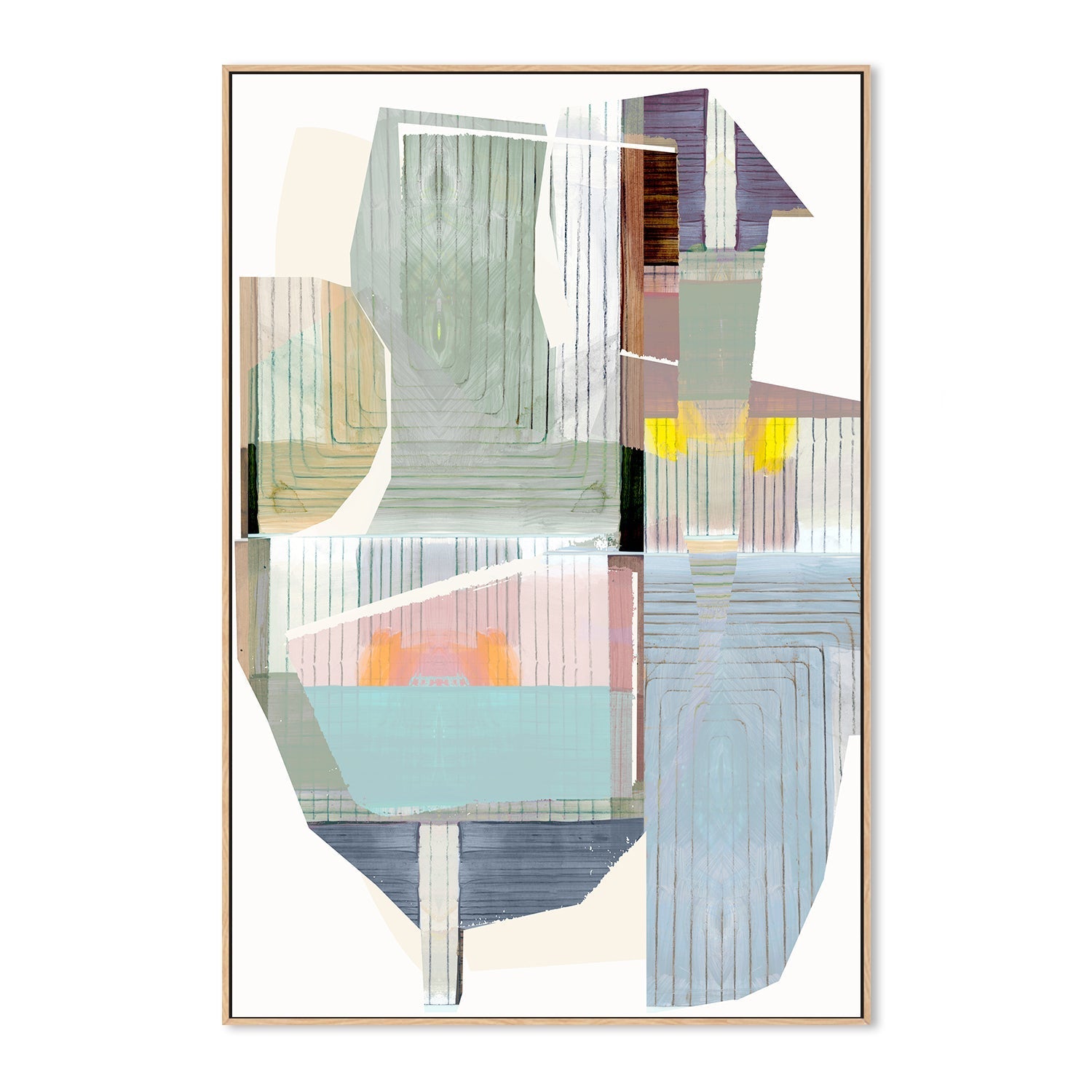 wall-art-print-canvas-poster-framed-A Bright Romance , Style A, By Cartissi , By cartissi , By cartissi-4