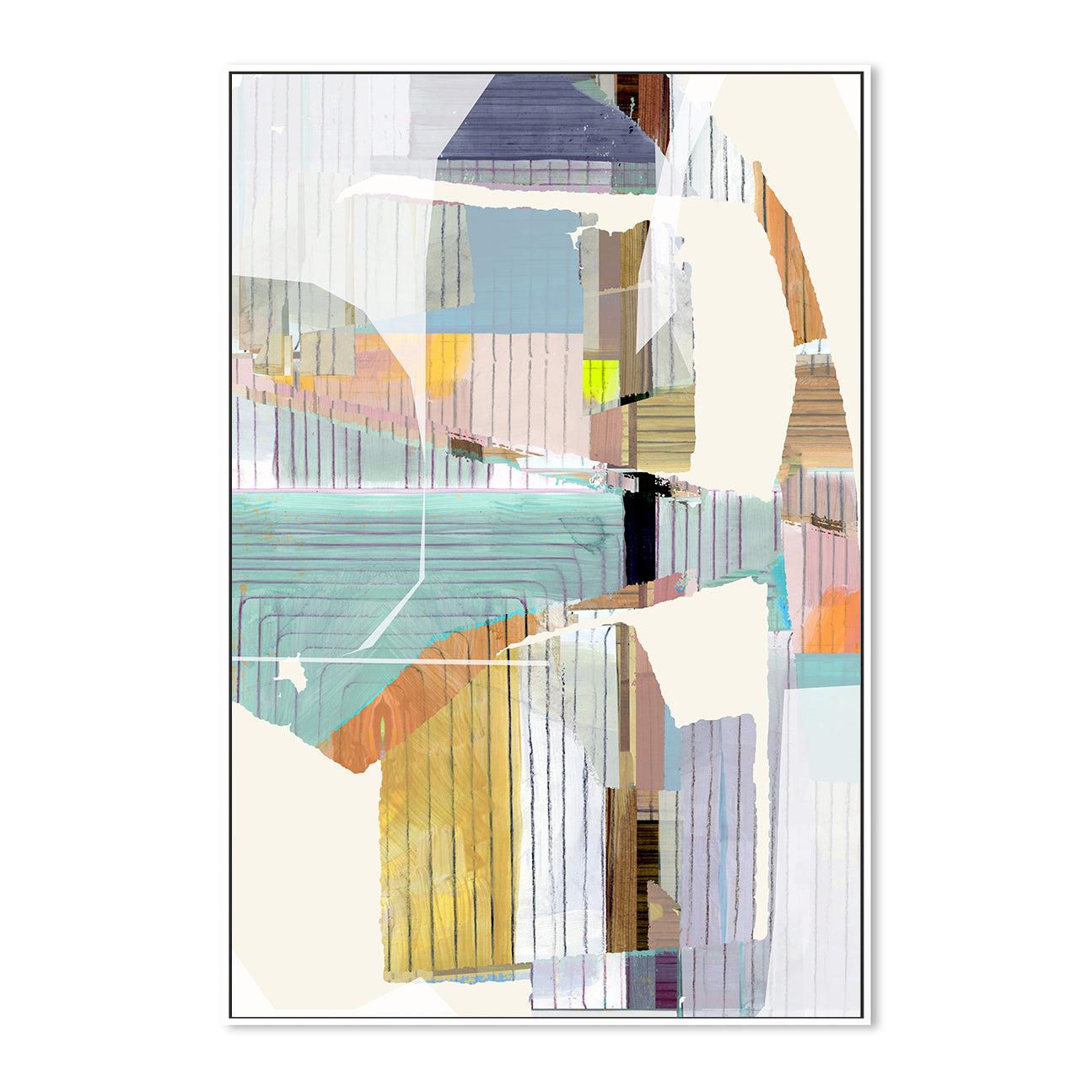 wall-art-print-canvas-poster-framed-A Bright Romance , Style C, By Cartissi , By cartissi , By cartissi-5