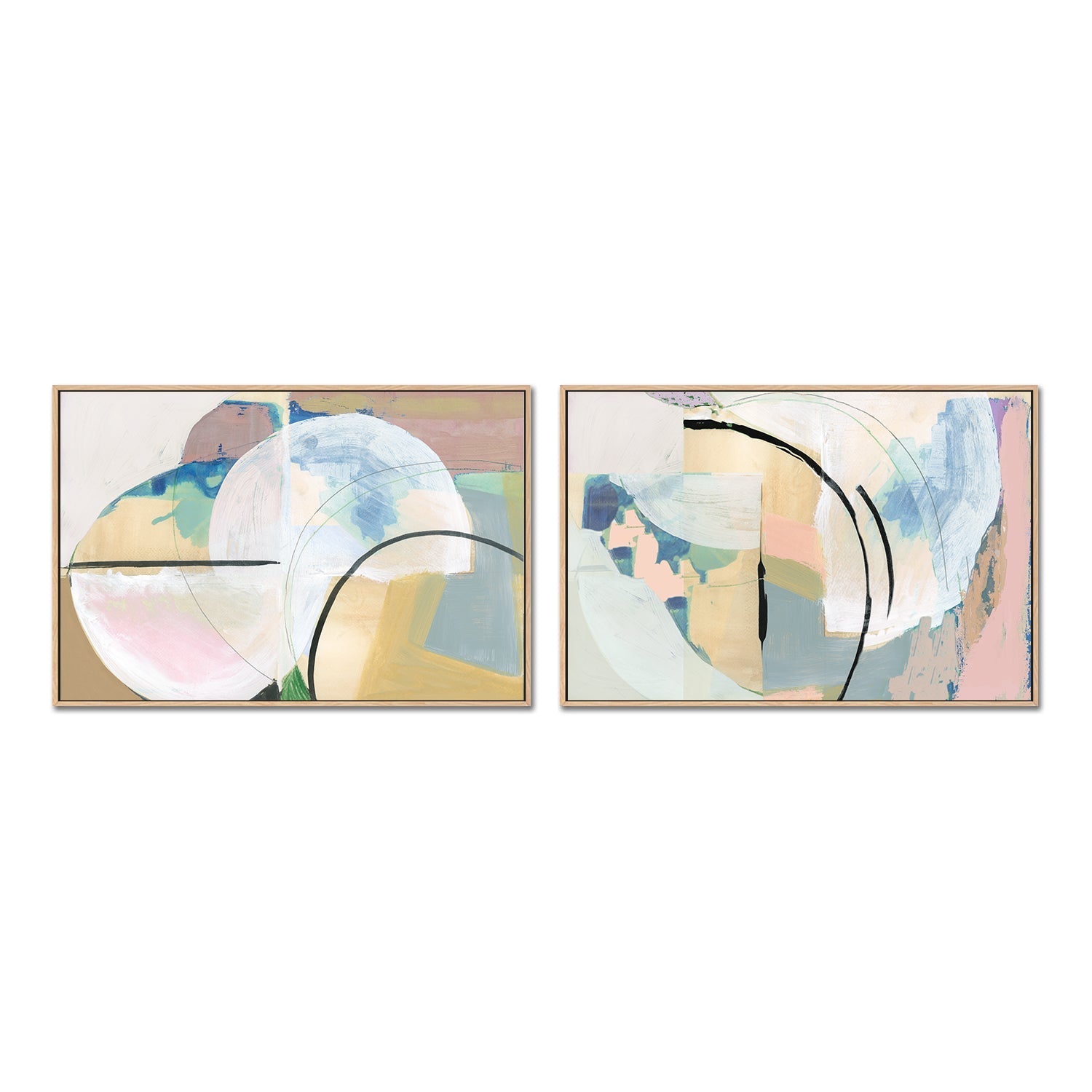 wall-art-print-canvas-poster-framed-A California Love , Style A & B, Set Of 2 , By Cartissi , By cartissi-3