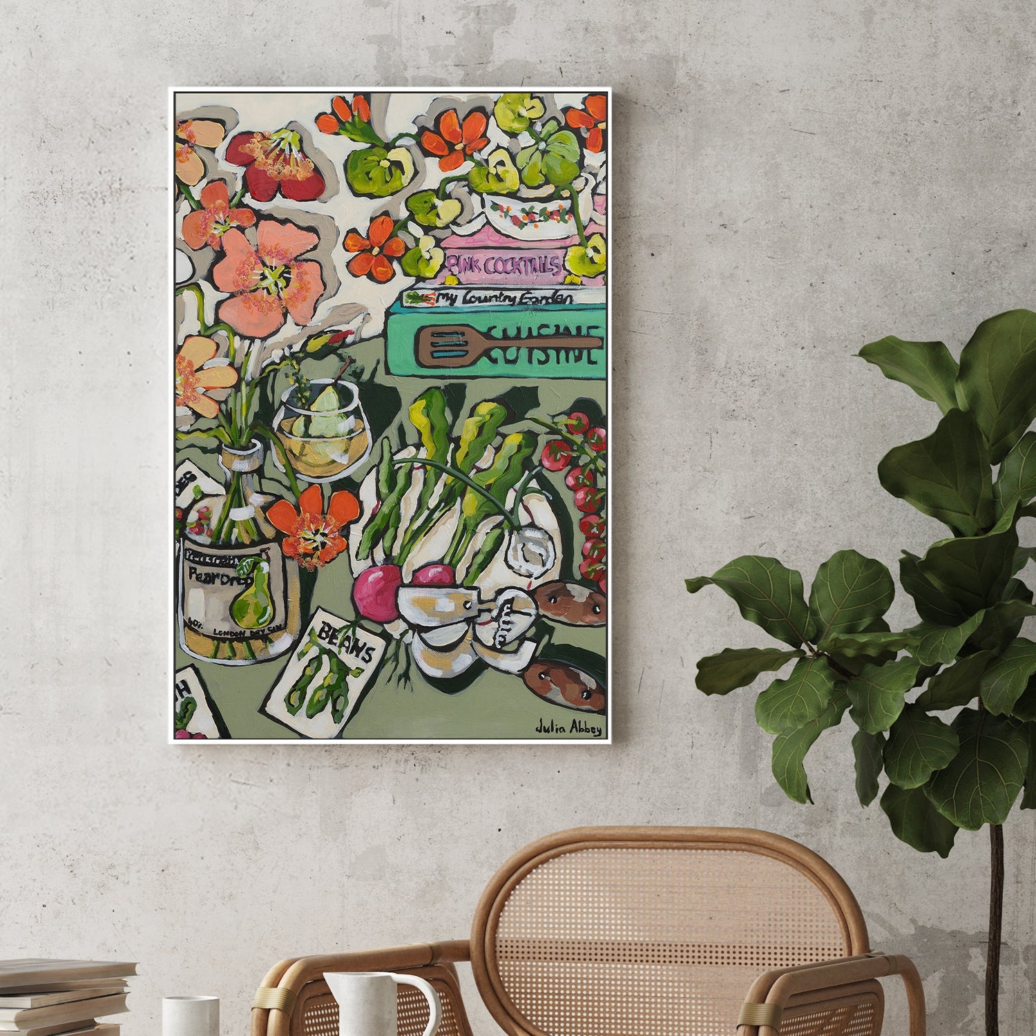 wall-art-print-canvas-poster-framed-A country scene-2