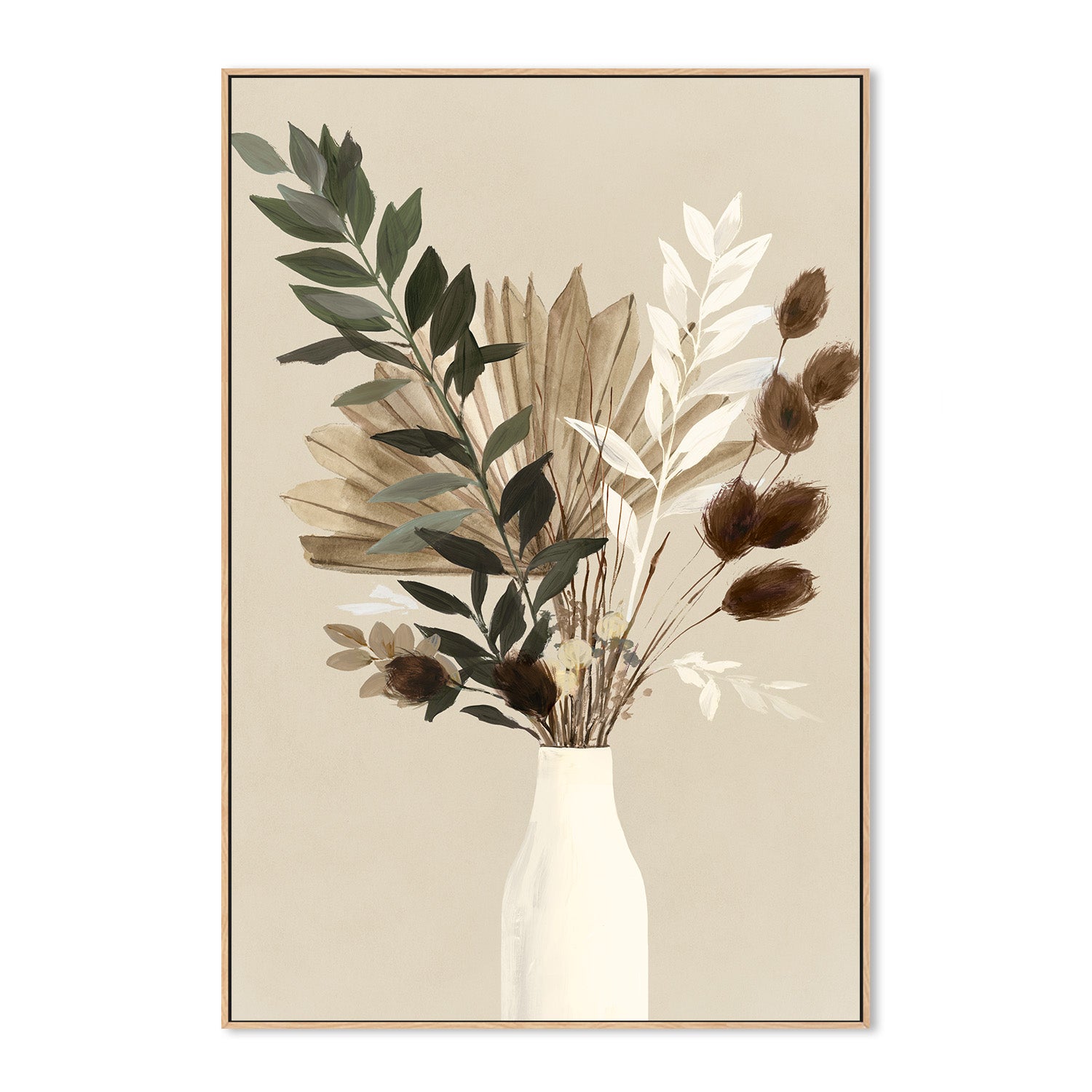 wall-art-print-canvas-poster-framed-A Dried Bundle, Style B , By Isabelle Z-4