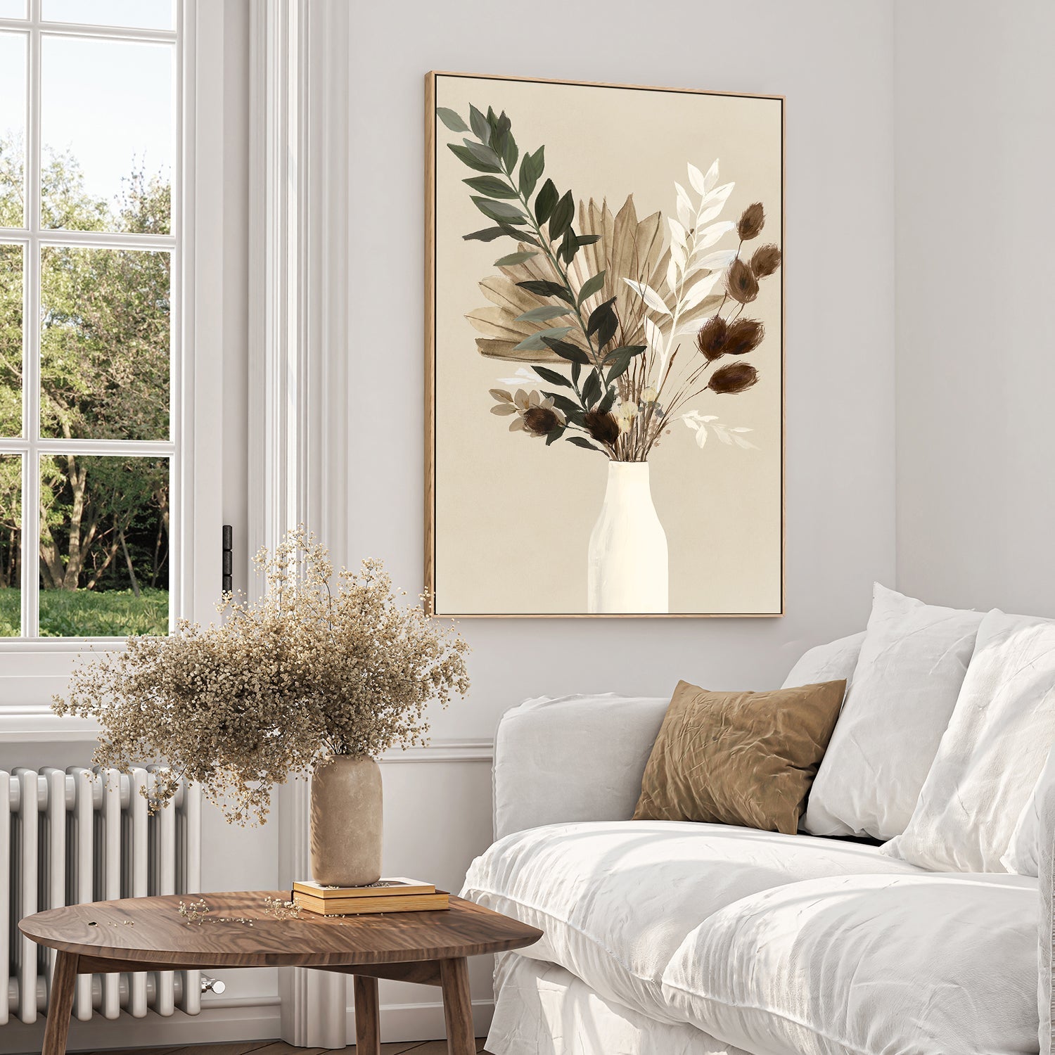 wall-art-print-canvas-poster-framed-A Dried Bundle, Style B , By Isabelle Z-7