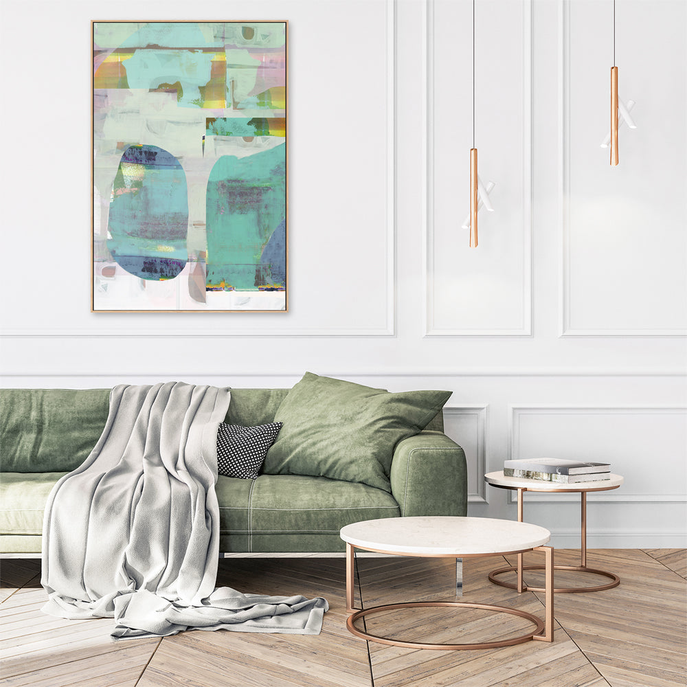 wall-art-print-canvas-poster-framed-A Electric Love, Style B, By Cartissi , By cartissi , By cartissi-2