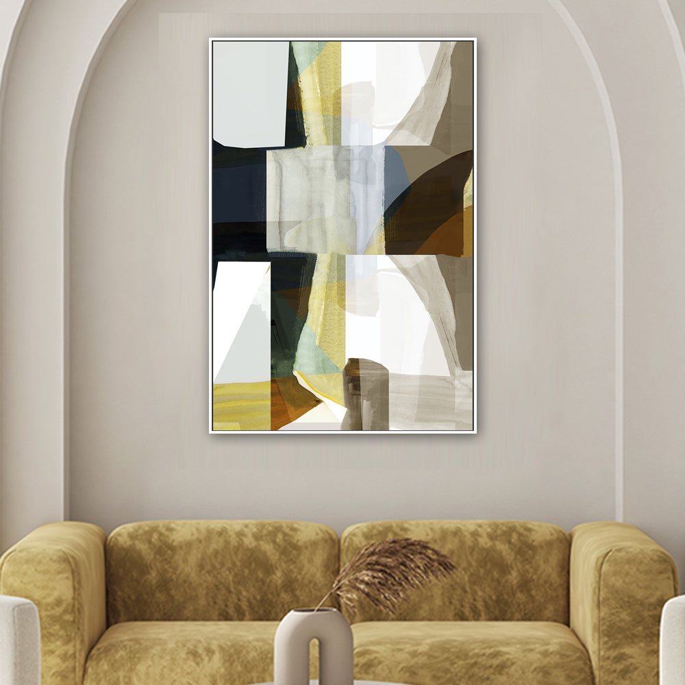 wall-art-print-canvas-poster-framed-A Fragmented Harmony ,Style A, By Cartissi , By cartissi-2