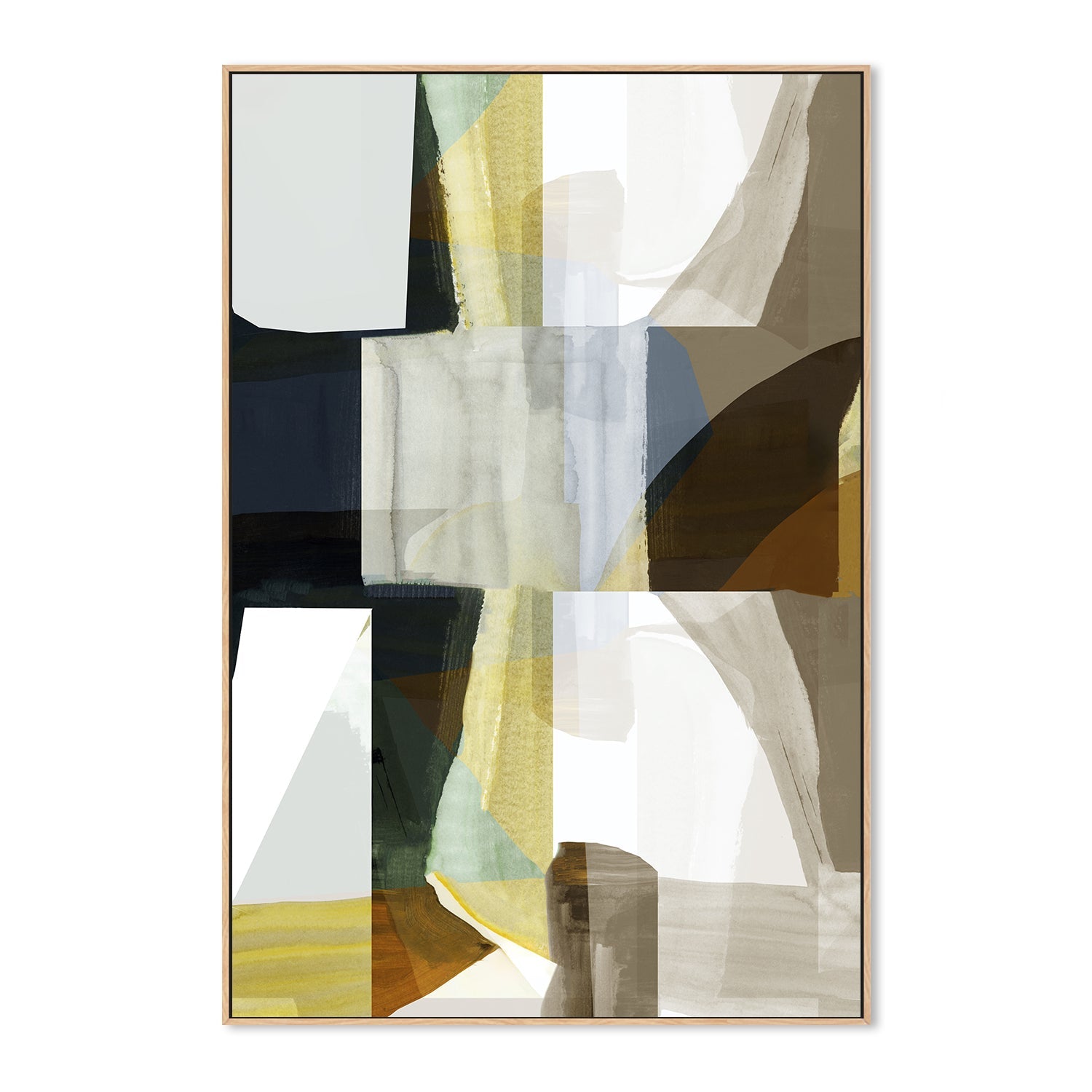 wall-art-print-canvas-poster-framed-A Fragmented Harmony ,Style A, By Cartissi , By cartissi-4