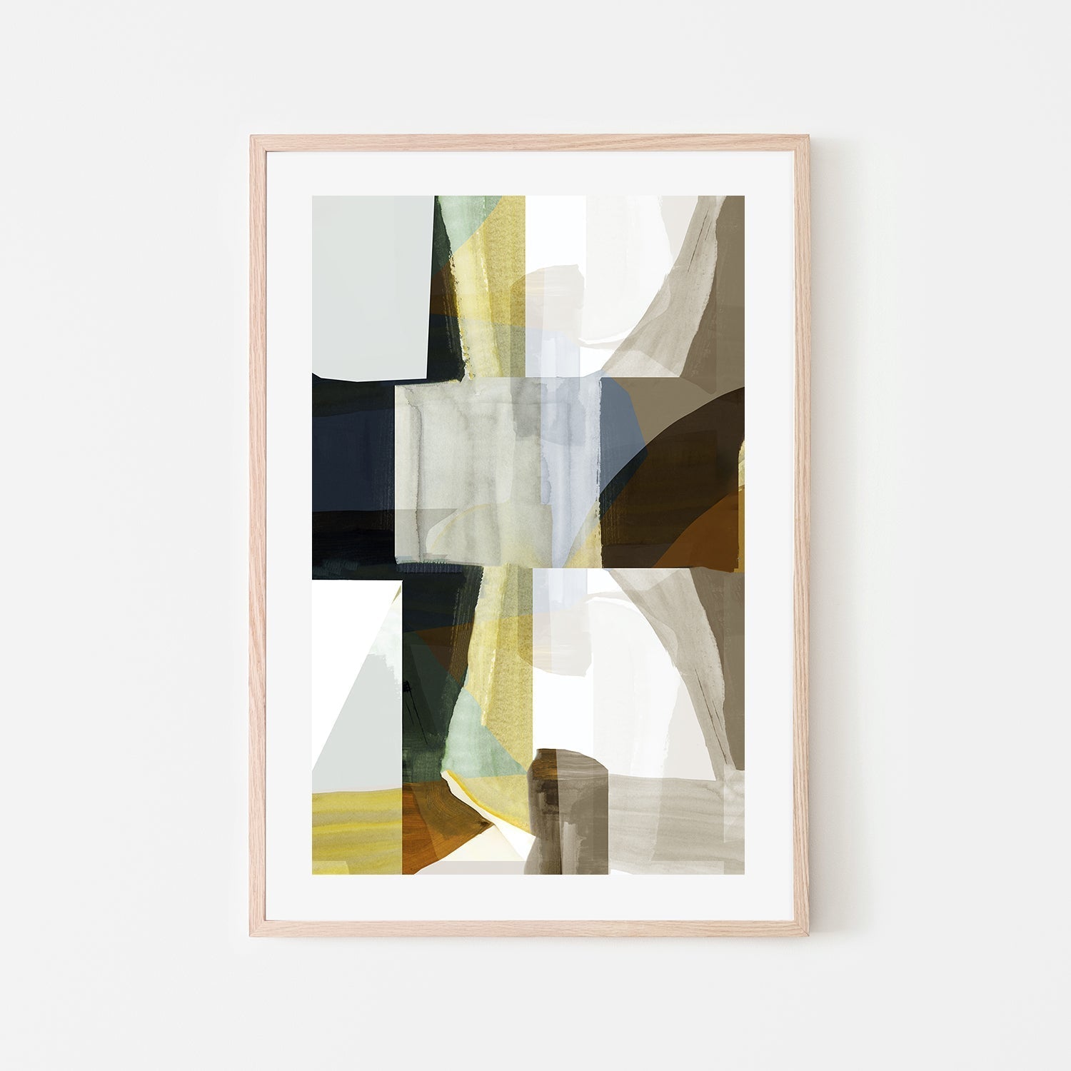 wall-art-print-canvas-poster-framed-A Fragmented Harmony ,Style A, By Cartissi , By cartissi-6