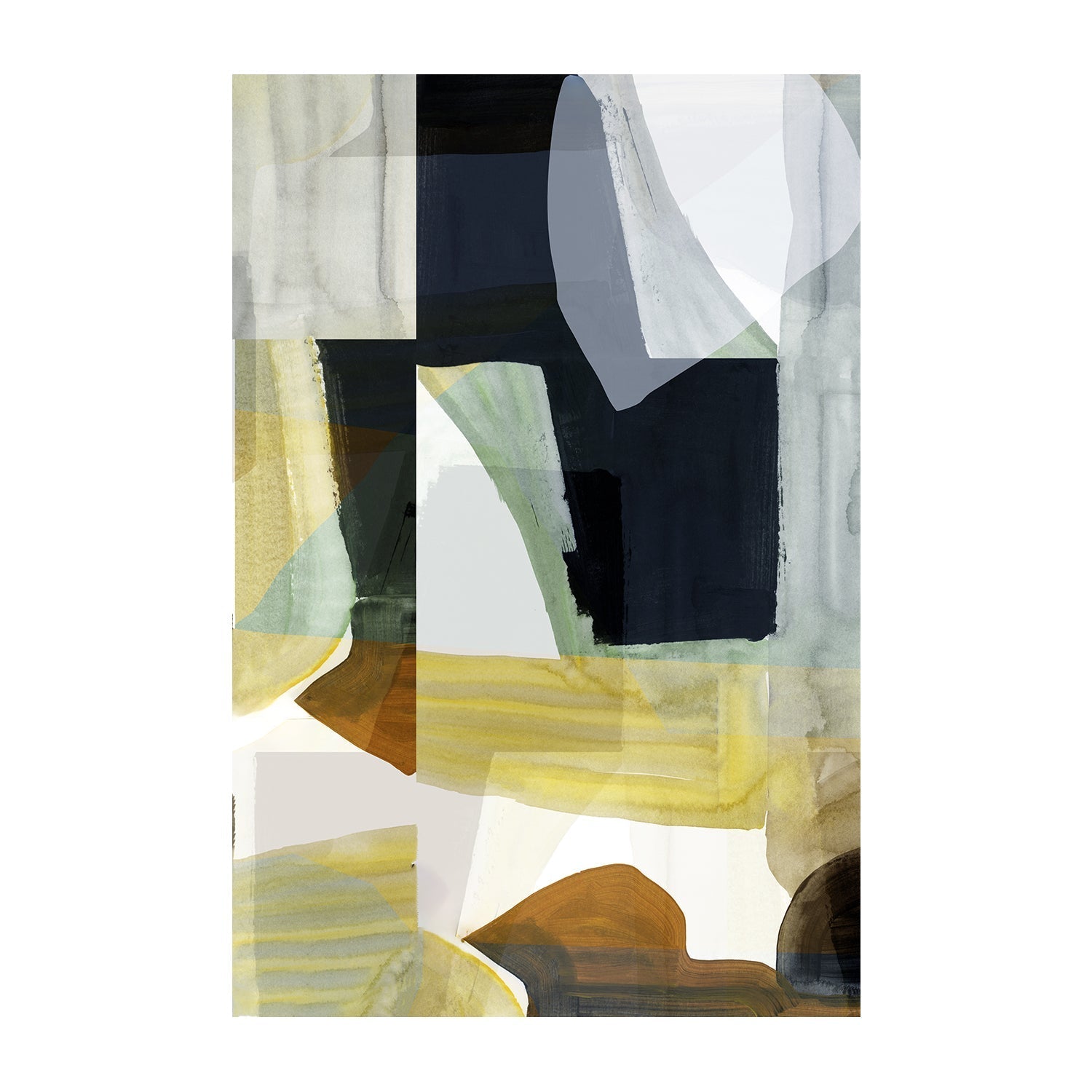 wall-art-print-canvas-poster-framed-A Fragmented Harmony , Style B, By Cartissi , By cartissi-1