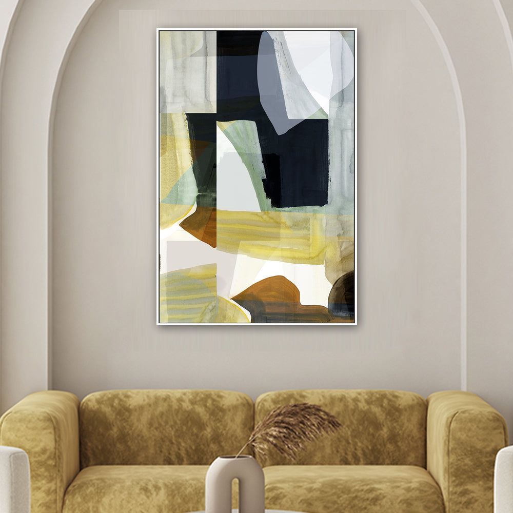 wall-art-print-canvas-poster-framed-A Fragmented Harmony , Style B, By Cartissi , By cartissi-2
