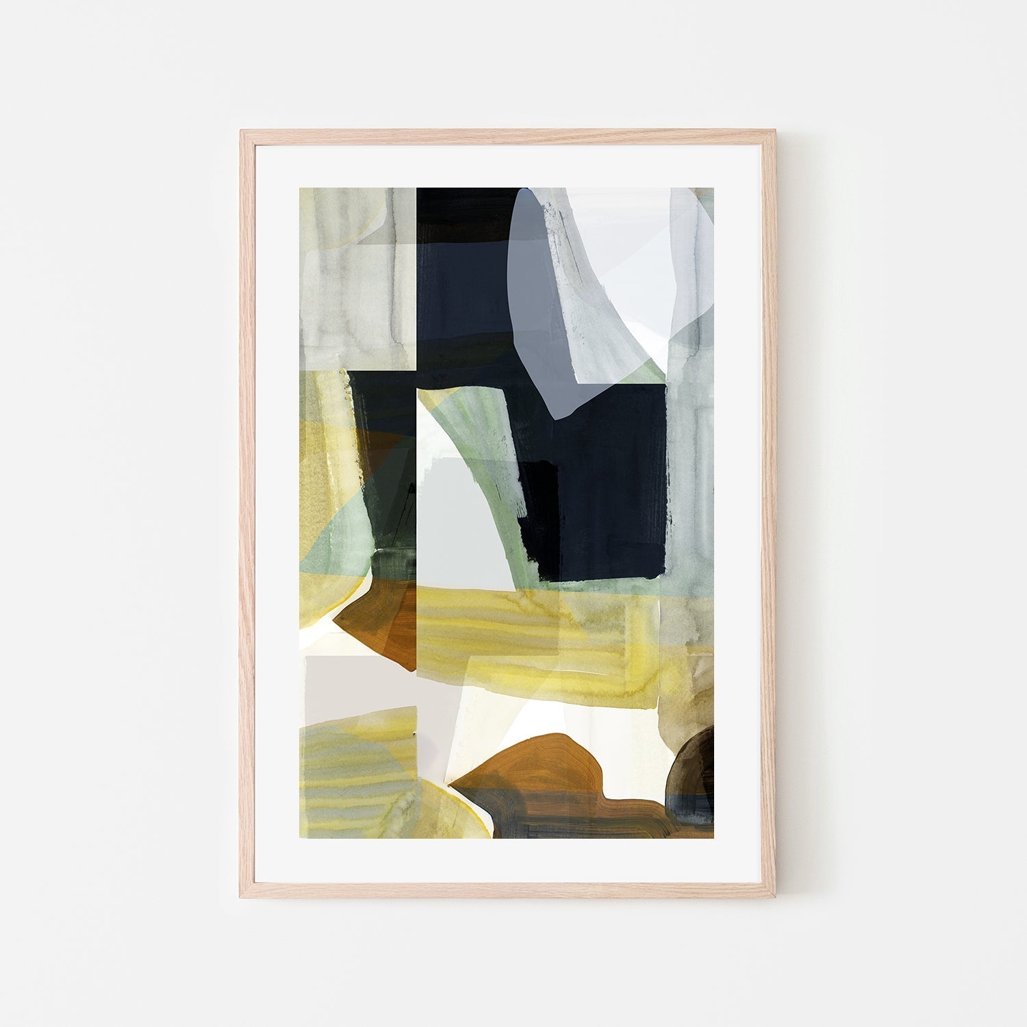 wall-art-print-canvas-poster-framed-A Fragmented Harmony , Style B, By Cartissi , By cartissi-6