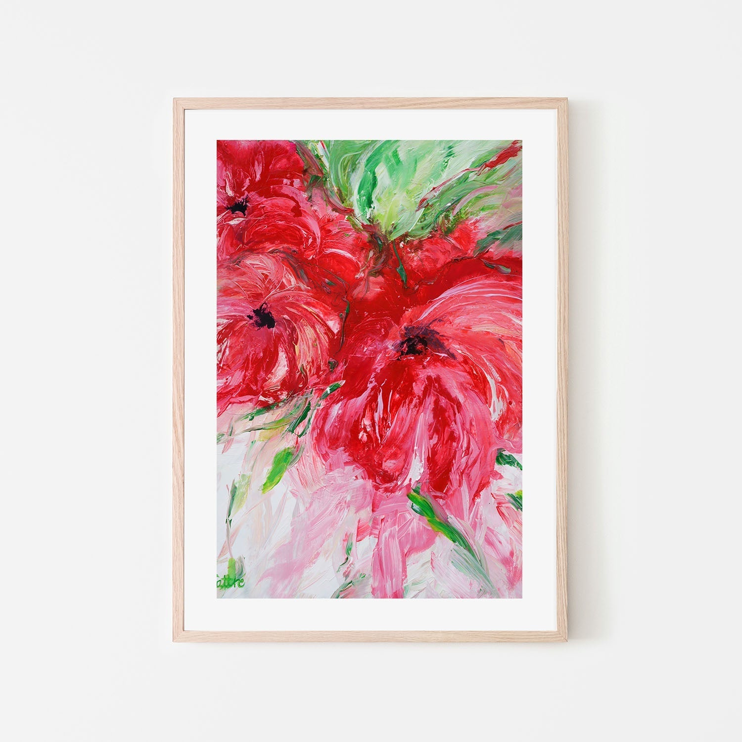 wall-art-print-canvas-poster-framed-A Garden Full Of Love , By Françoise Wattré-6