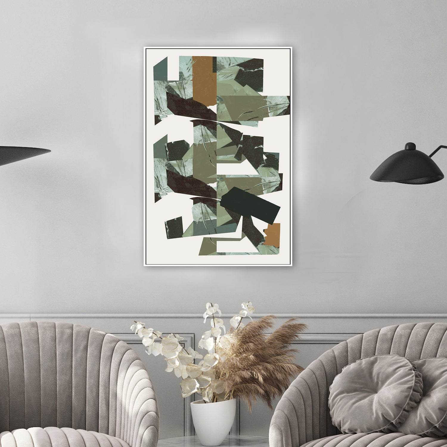 wall-art-print-canvas-poster-framed-A Green Endeavour , Style C, By Cartissi , By cartissi-2