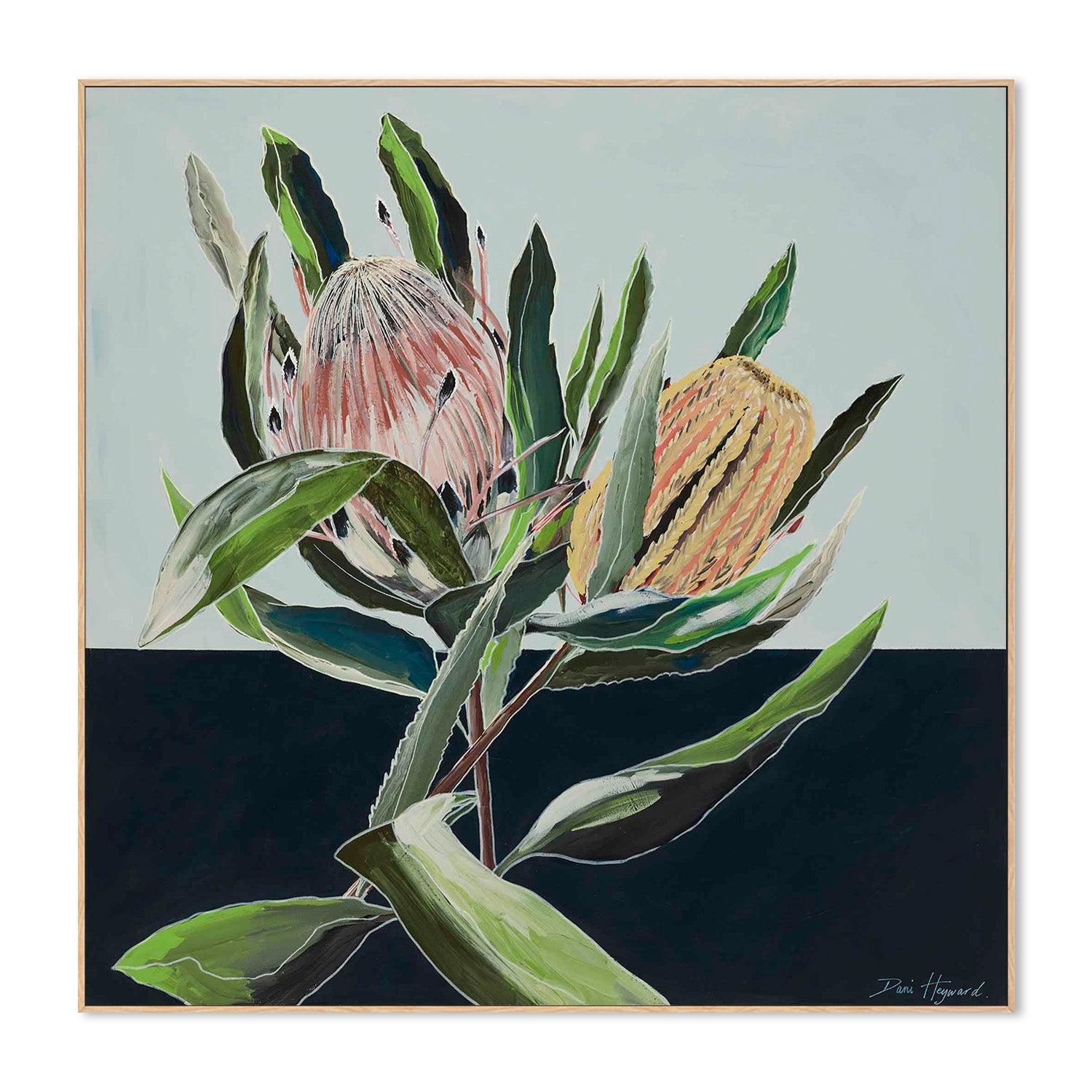 wall-art-print-canvas-poster-framed-A Pair Of Beauties-4
