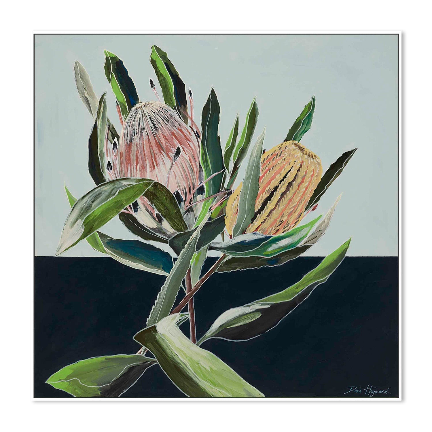 wall-art-print-canvas-poster-framed-A Pair Of Beauties-5