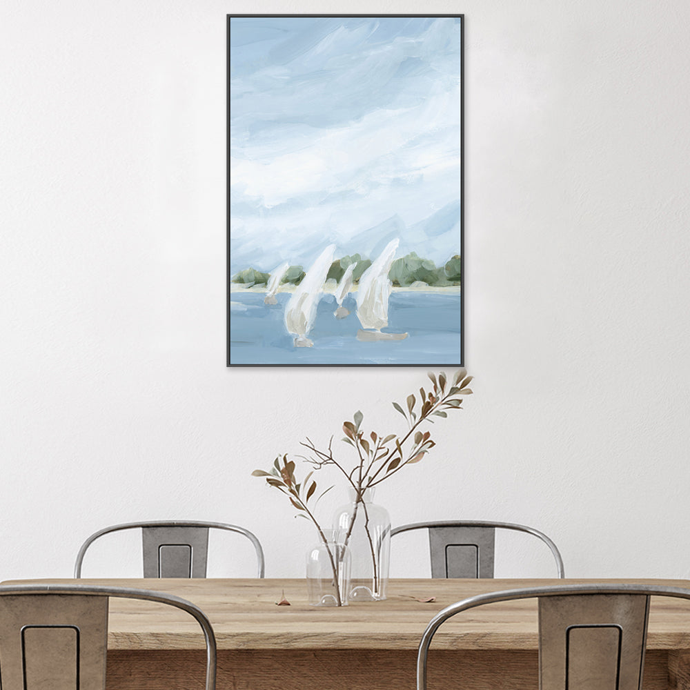 wall-art-print-canvas-poster-framed-A Peaceful Sail , Style B, By Jetty Home , By Jetty Home-2