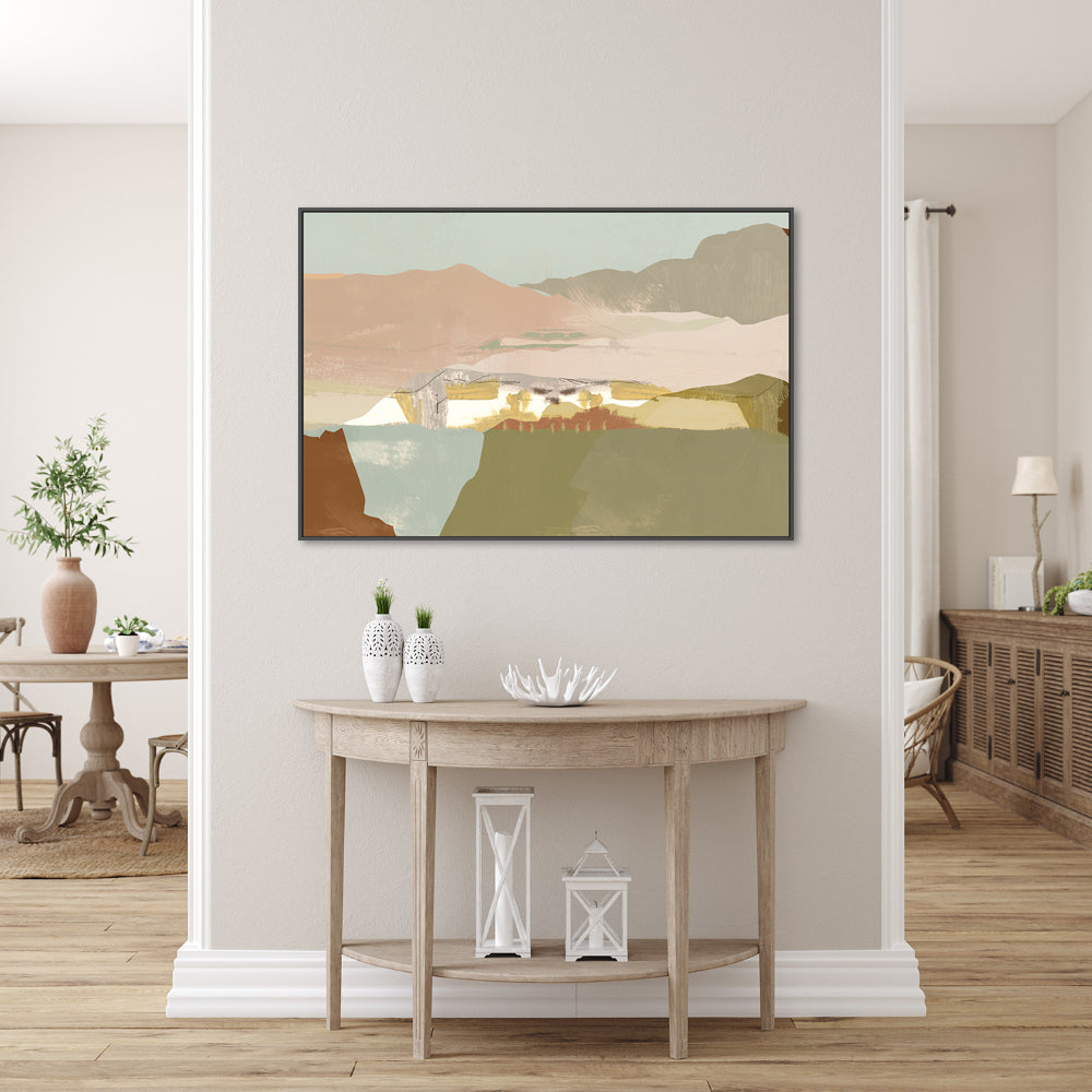 wall-art-print-canvas-poster-framed-A Pink Sandy Dunes , Style B, By Cartissi , By cartissi-2
