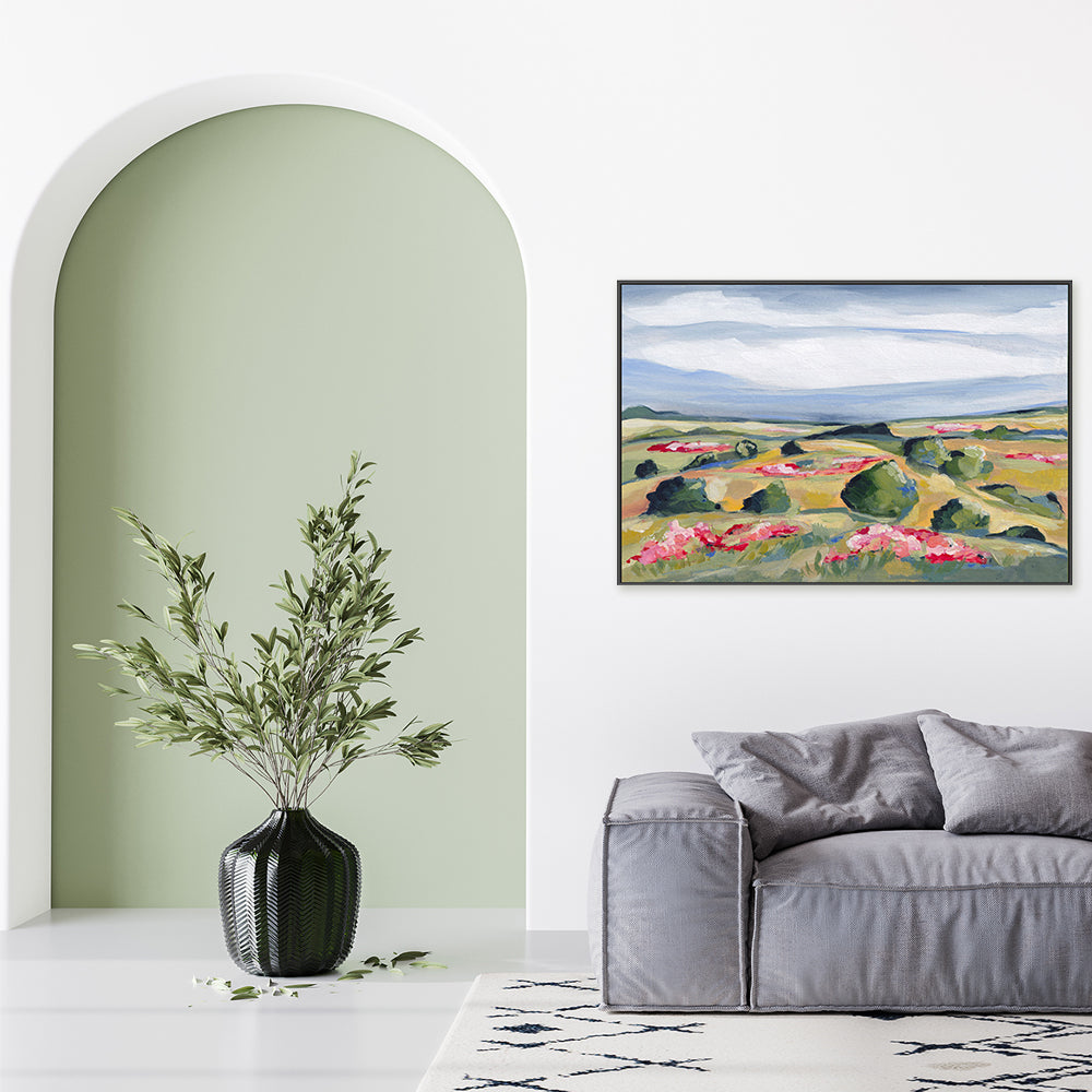 wall-art-print-canvas-poster-framed-A Quiet Place Where I Meet You-by-Lia Nell-Gioia Wall Art