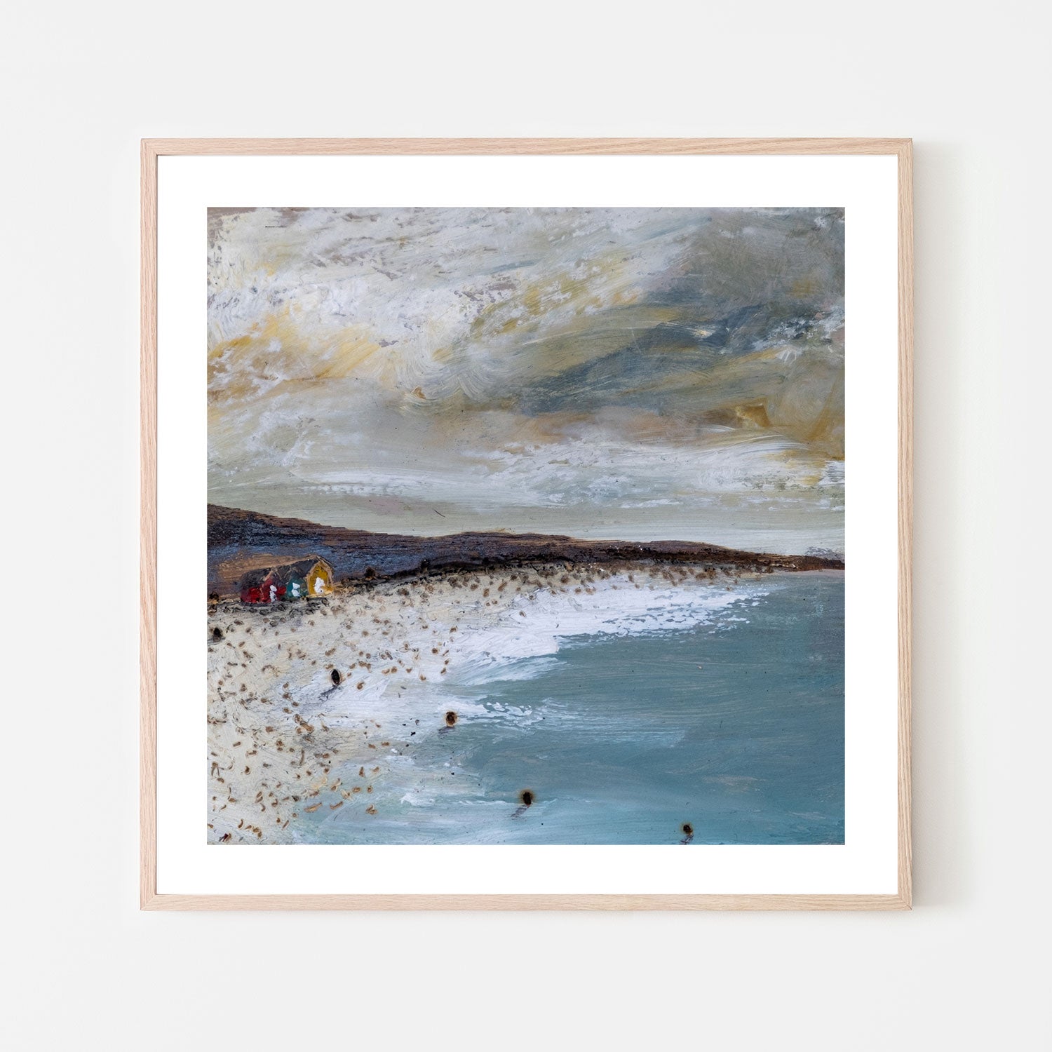 wall-art-print-canvas-poster-framed-A seculded beach-by-Louise O'Hara-Gioia Wall Art