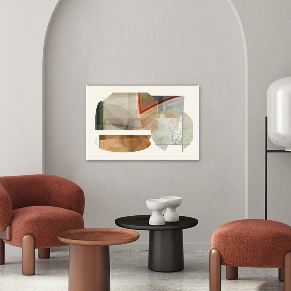 wall-art-print-canvas-poster-framed-A Texture Shapes , Style A, By Cartissi , By cartissi-2