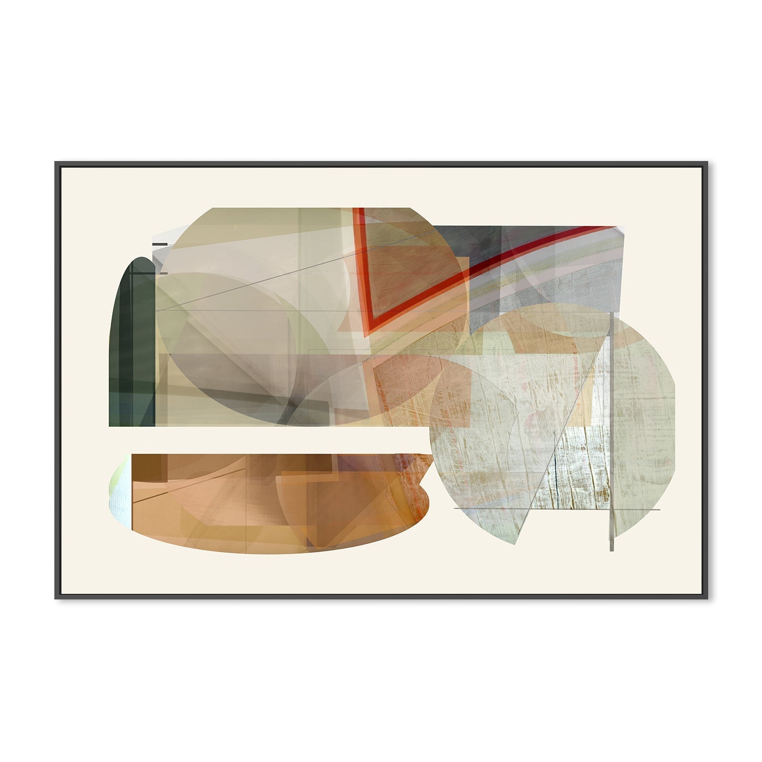 wall-art-print-canvas-poster-framed-A Texture Shapes , Style A, By Cartissi , By cartissi-3