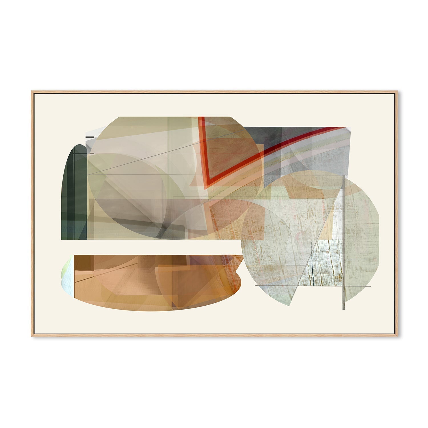 wall-art-print-canvas-poster-framed-A Texture Shapes , Style A, By Cartissi , By cartissi-4
