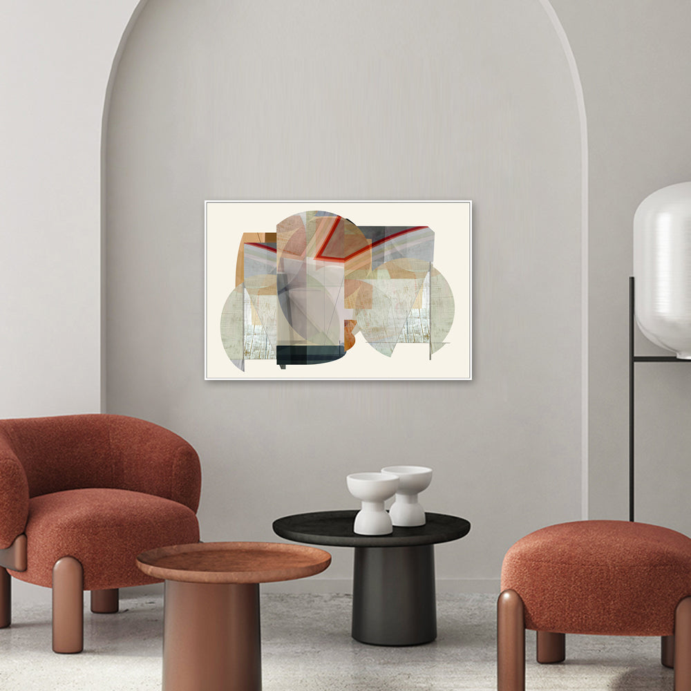 wall-art-print-canvas-poster-framed-A Texture Shapes , Style C, By Cartissi , By cartissi-2