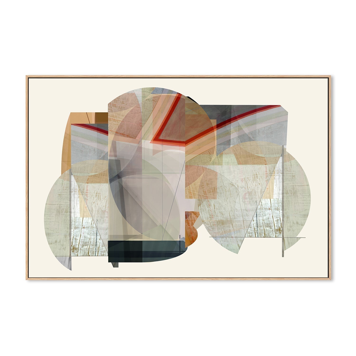 wall-art-print-canvas-poster-framed-A Texture Shapes , Style C, By Cartissi , By cartissi-4