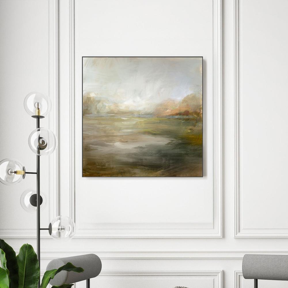 wall-art-print-canvas-poster-framed-A Tranquil Misty Lake-2