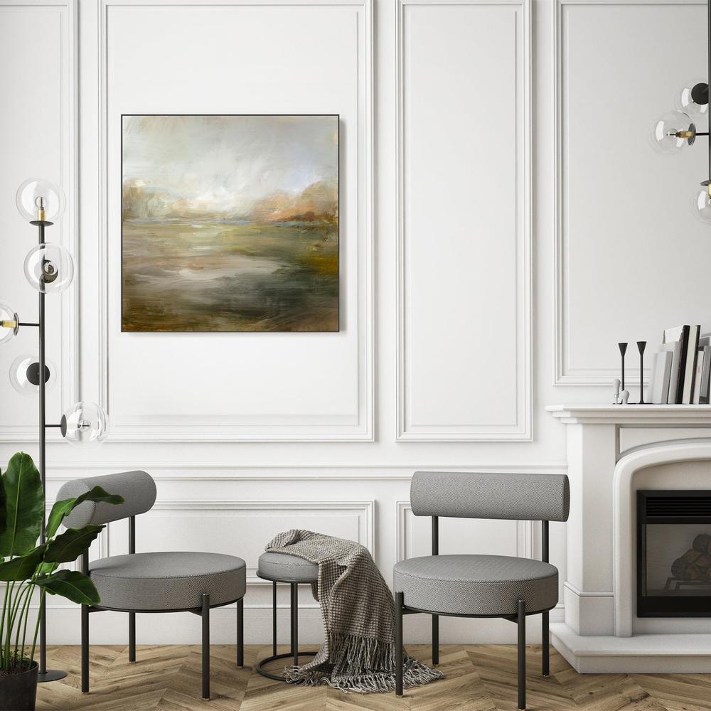wall-art-print-canvas-poster-framed-A Tranquil Misty Lake-9