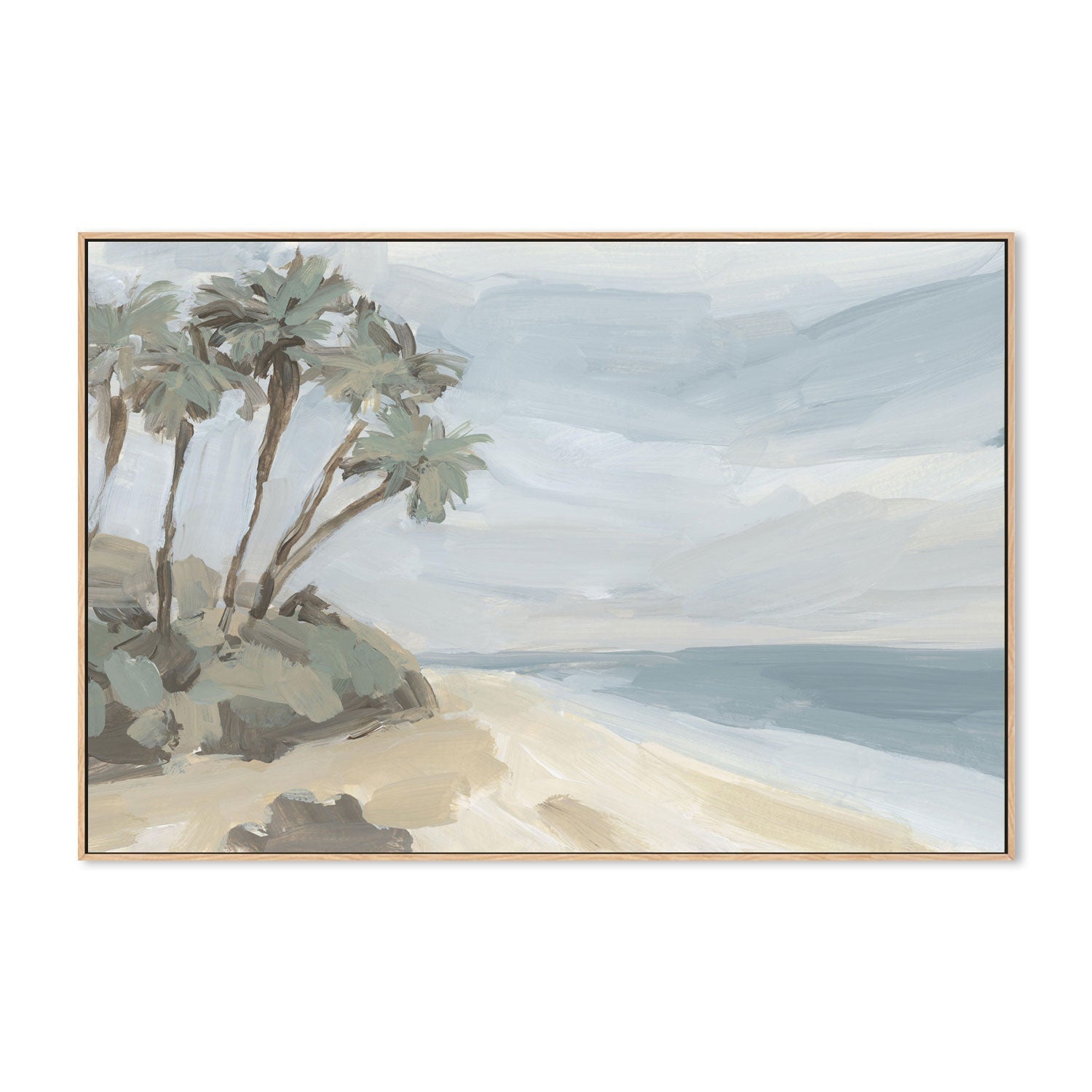 wall-art-print-canvas-poster-framed-A Washed Out Summer, Style A-by-Emily Wood-Gioia Wall Art