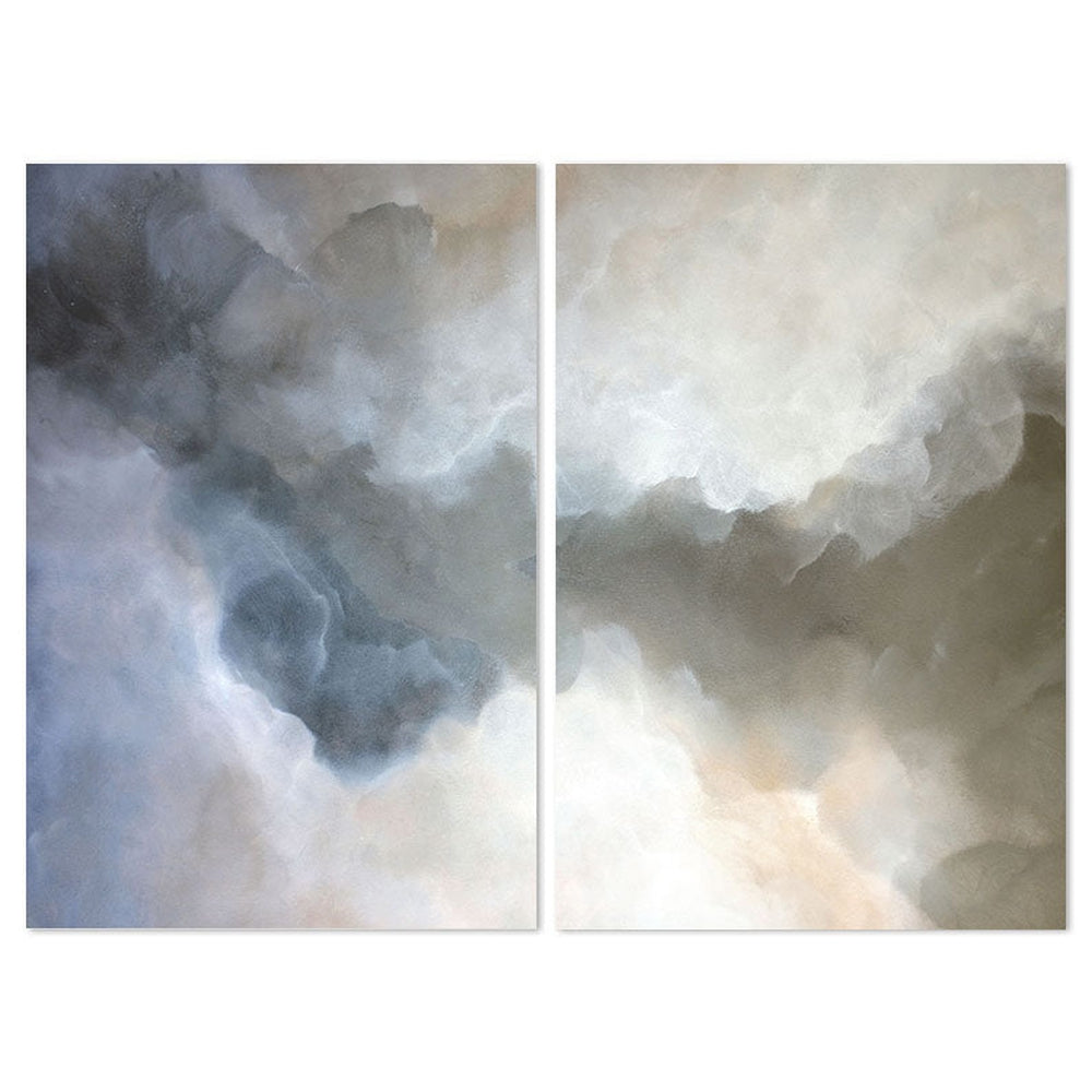 wall-art-print-canvas-poster-framed-Above, Set Of 2 , By Dan Hobday-by-Dan Hobday-Gioia Wall Art