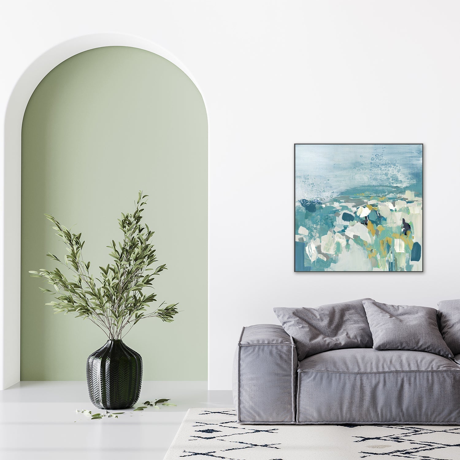 wall-art-print-canvas-poster-framed-Above The Sea , By Grace Rowan-7