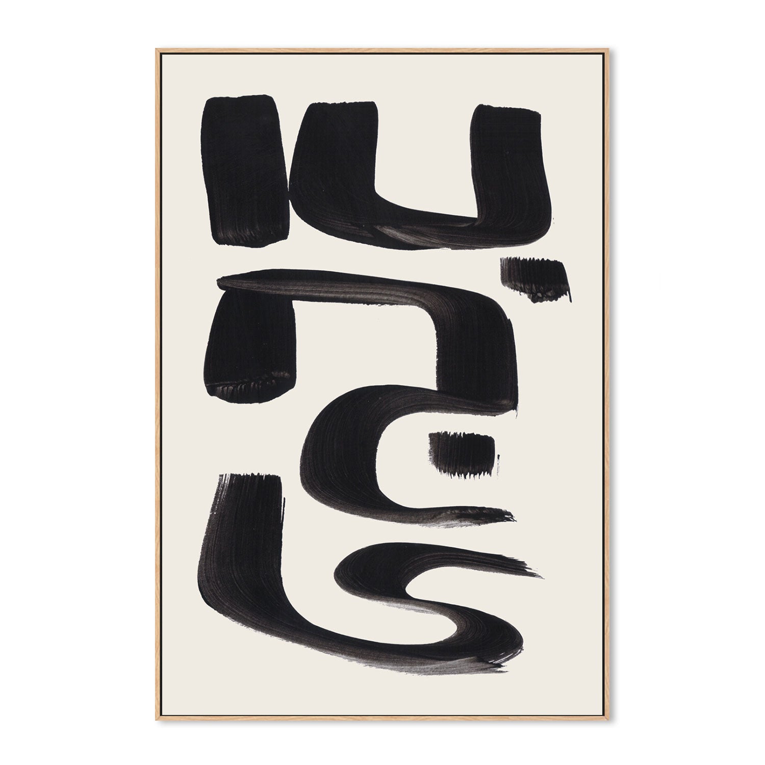 wall-art-print-canvas-poster-framed-Abstract Arabic , By Ejaaz Haniff-GIOIA-WALL-ART