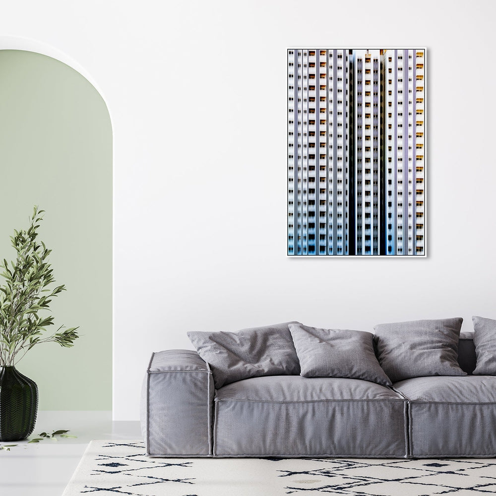 wall-art-print-canvas-poster-framed-Abstract Building, By Hamid Mohammed Hossein Zadeh Hashemi-by-Plus X Studio-Gioia Wall Art