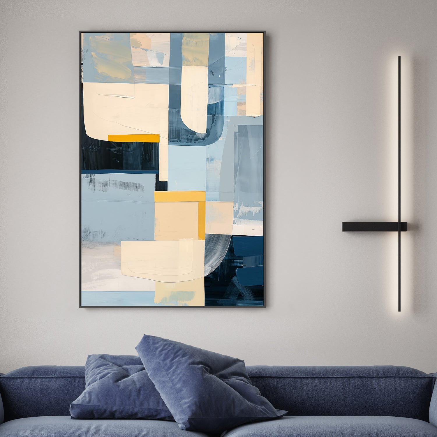 wall-art-print-canvas-poster-framed-Abstract Composition-2