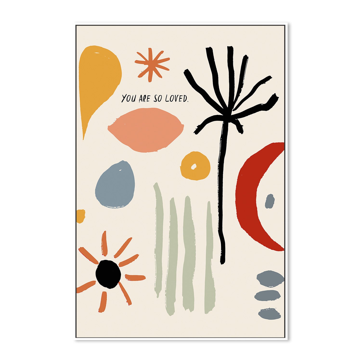wall-art-print-canvas-poster-framed-Abstract Embrace-5
