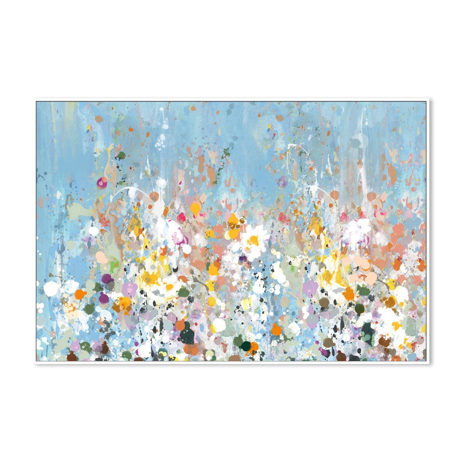 wall-art-print-canvas-poster-framed-Abstract Garden, Style A-5