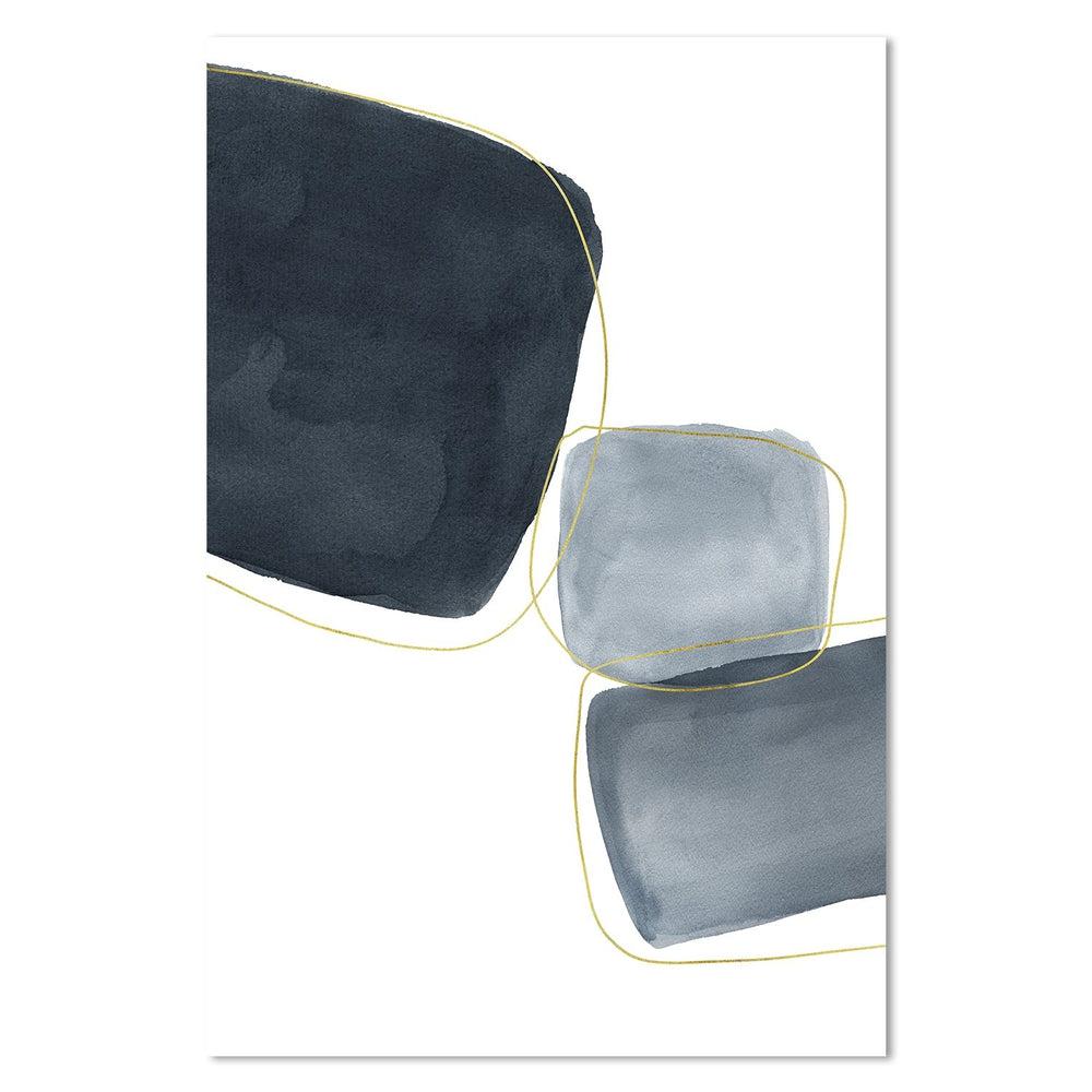 wall-art-print-canvas-poster-framed-Abstract Grey, Style A-by-Danushka Abeygoda-Gioia Wall Art