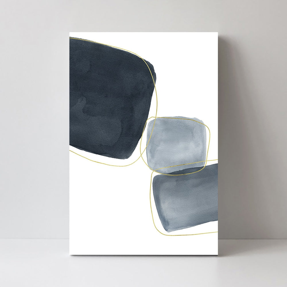 wall-art-print-canvas-poster-framed-Abstract Grey, Style A-by-Danushka Abeygoda-Gioia Wall Art