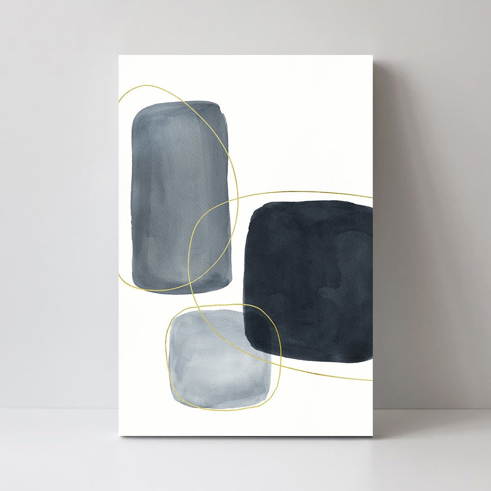 wall-art-print-canvas-poster-framed-Abstract Grey, Style B-by-Danushka Abeygoda-Gioia Wall Art