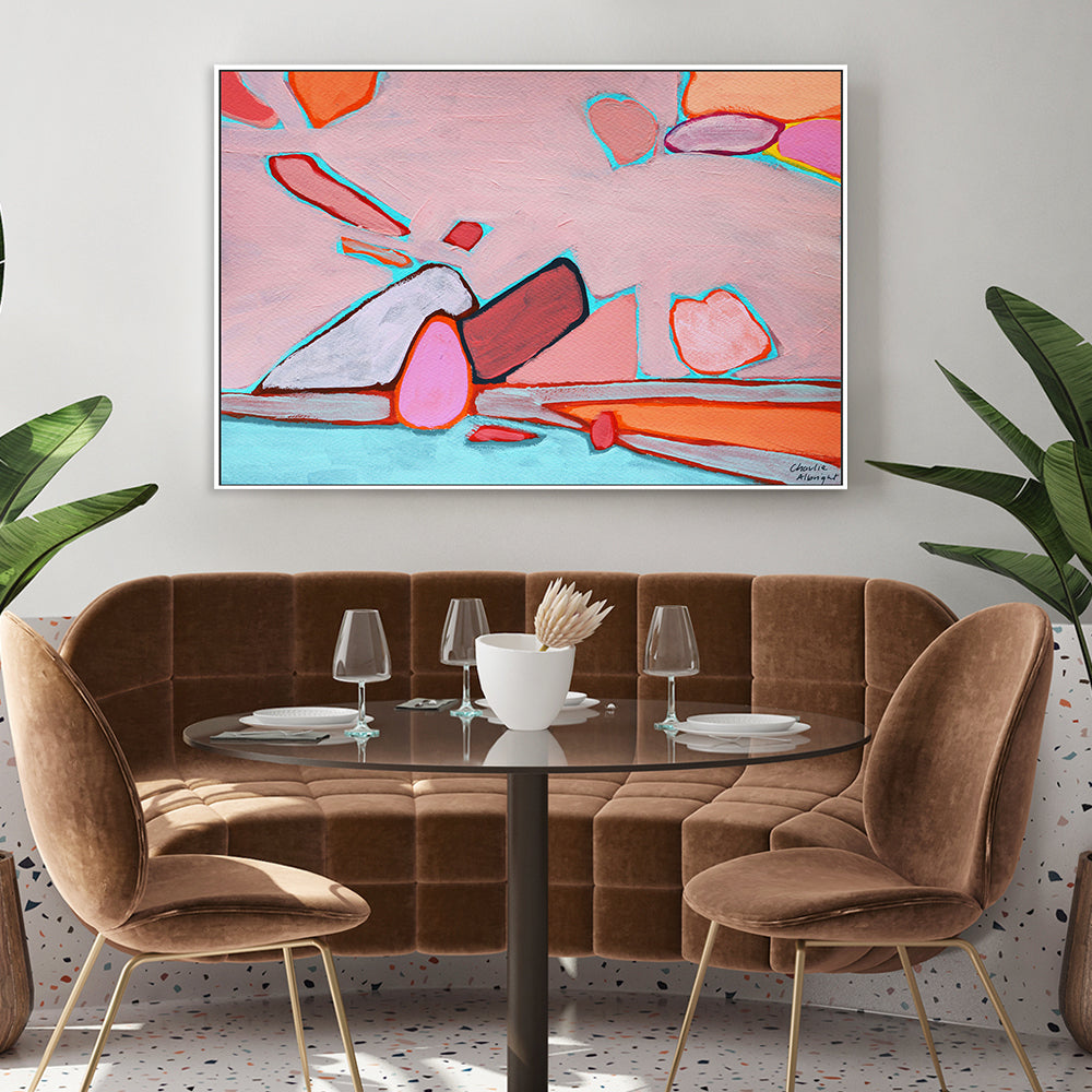 wall-art-print-canvas-poster-framed-Abstract Land And Water-by-Moments By Charlie-Gioia Wall Art