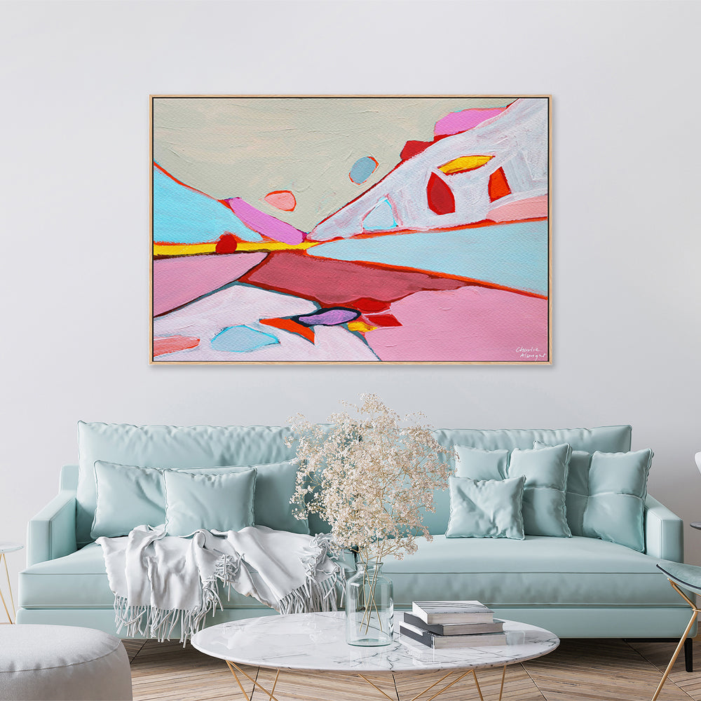 wall-art-print-canvas-poster-framed-Abstract Landscape-by-Moments By Charlie-Gioia Wall Art