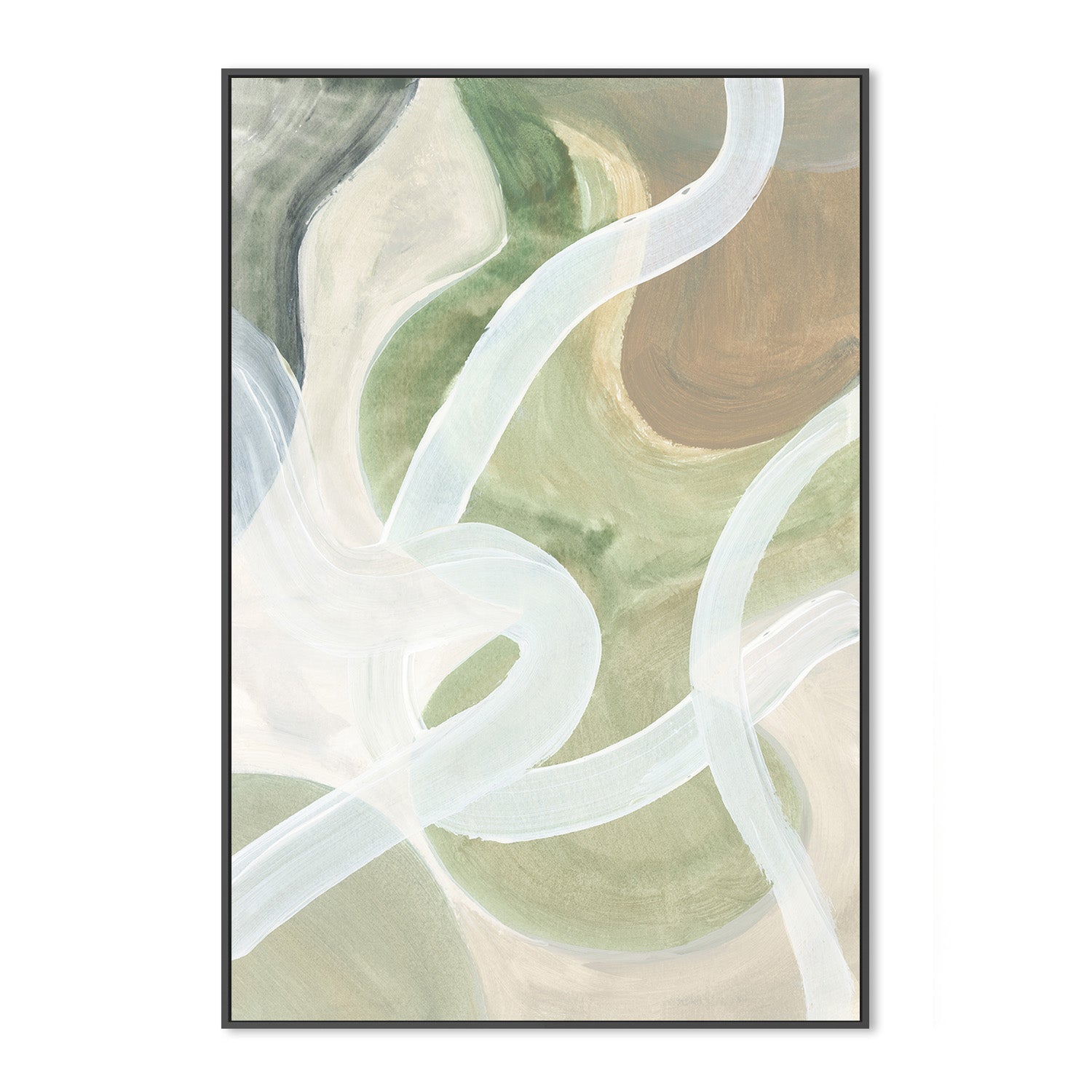 wall-art-print-canvas-poster-framed-Abstract Loops, Style A-3