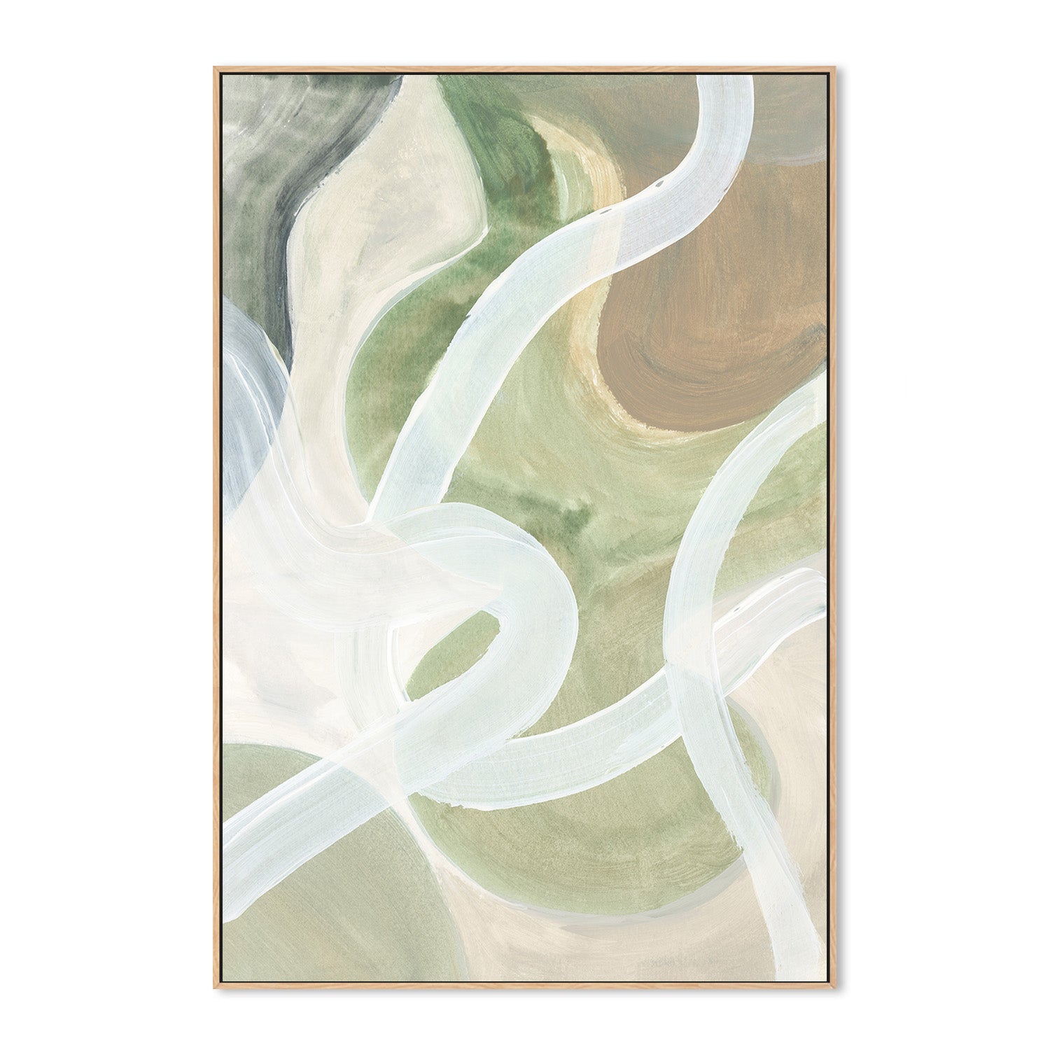 wall-art-print-canvas-poster-framed-Abstract Loops, Style A-4