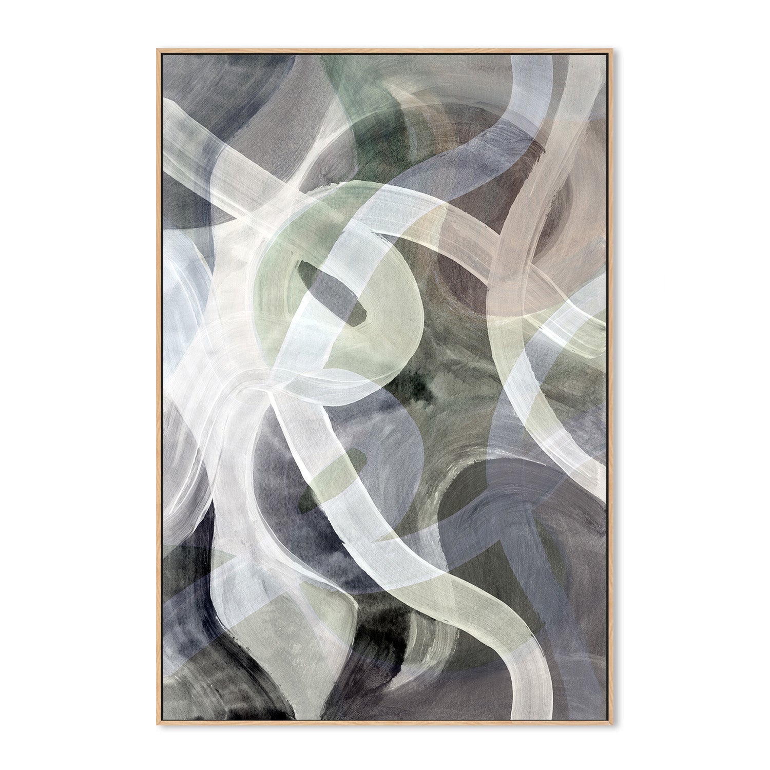 wall-art-print-canvas-poster-framed-Abstract Loops, Style C-4