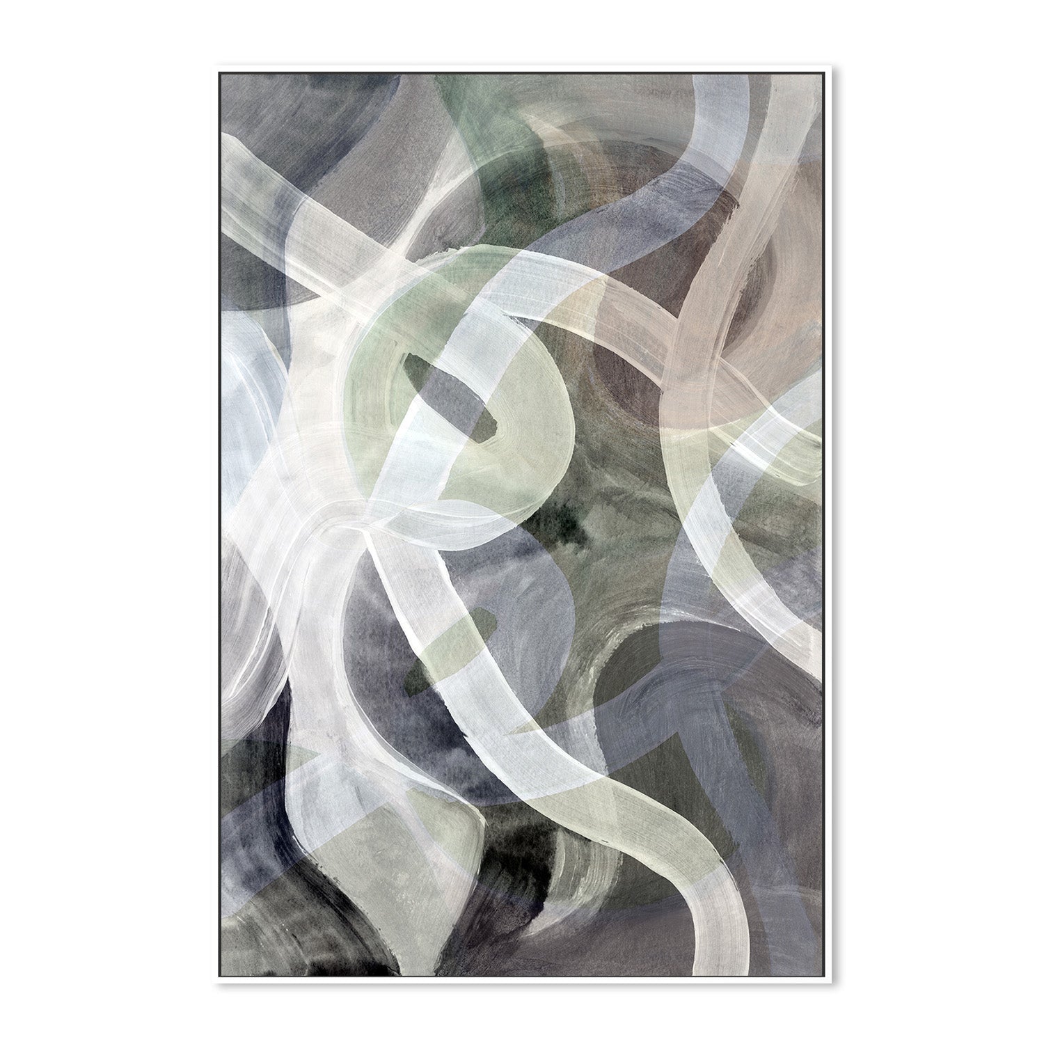 wall-art-print-canvas-poster-framed-Abstract Loops, Style C-5
