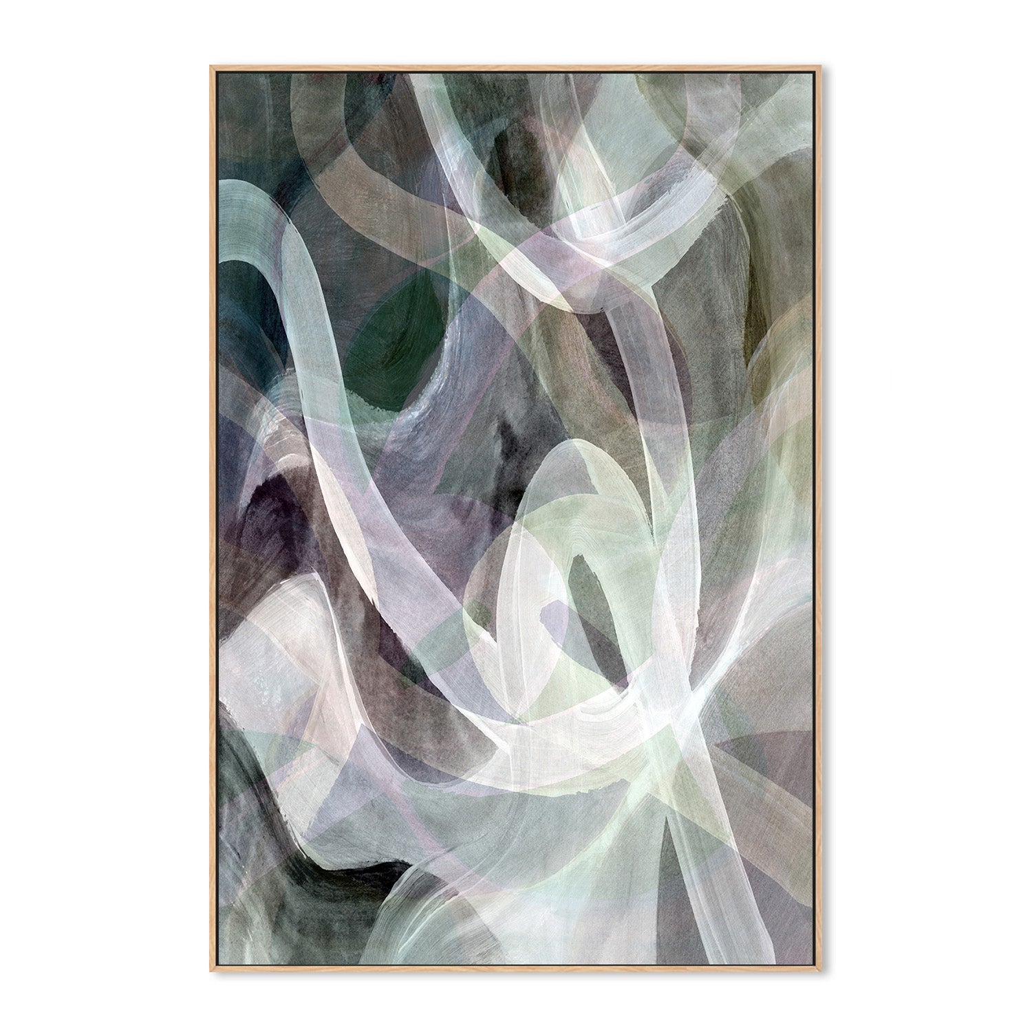 wall-art-print-canvas-poster-framed-Abstract Loops, Style D-4